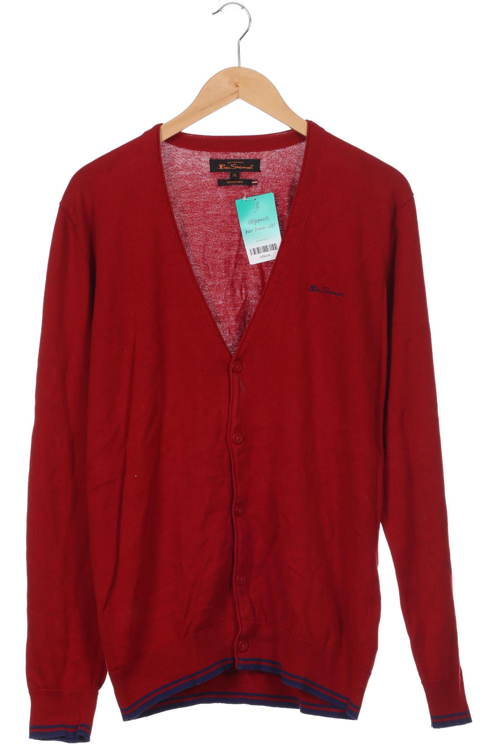 

Ben Sherman Herren Strickjacke, rot, Gr.