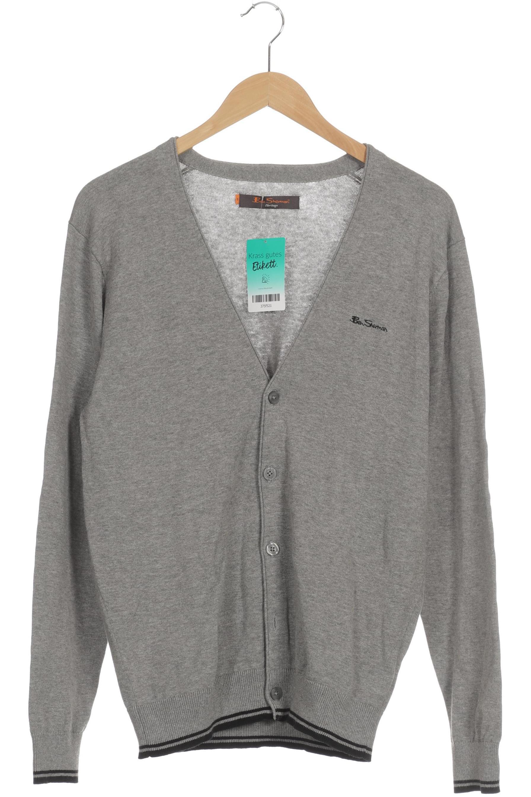 

Ben Sherman Herren Strickjacke, grau, Gr.