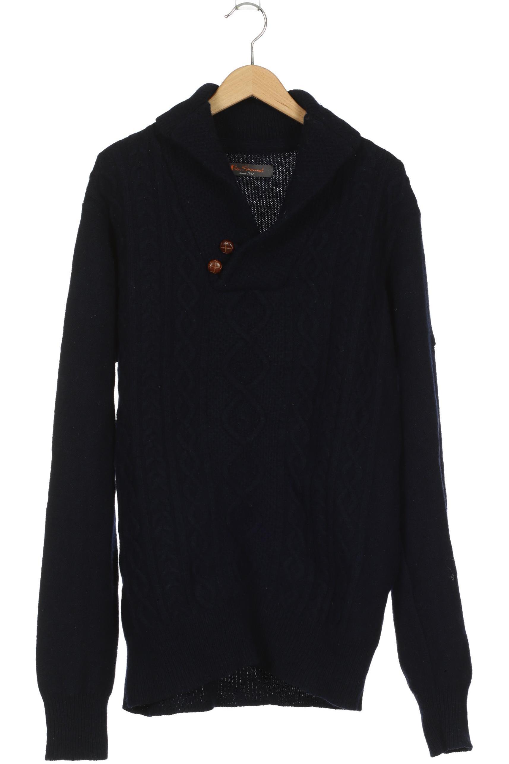 Thumbnail - Ben Sherman Herren Strickjacke, blau, Gr.