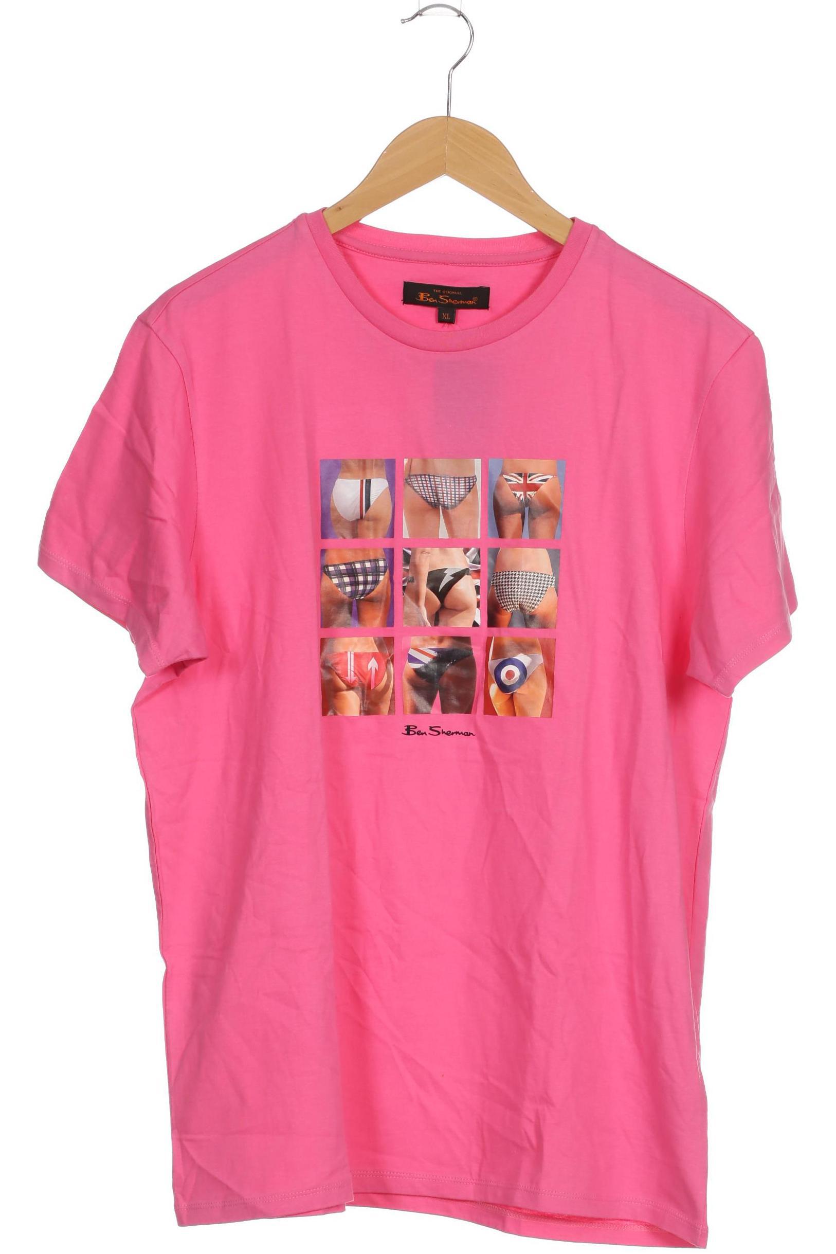 

Ben Sherman Herren T-Shirt, pink, Gr.