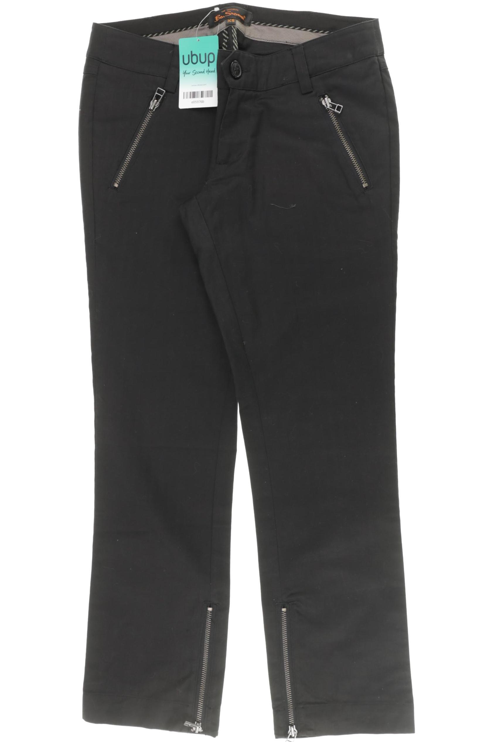 

Ben Sherman Damen Stoffhose, schwarz, Gr. 0