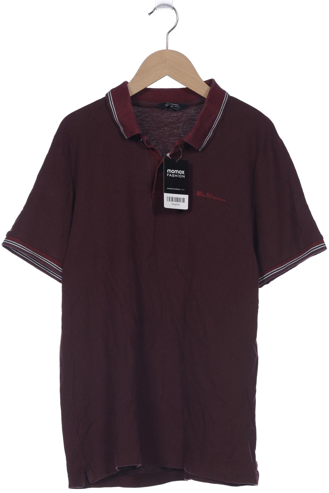 

Ben Sherman Herren Poloshirt, bordeaux