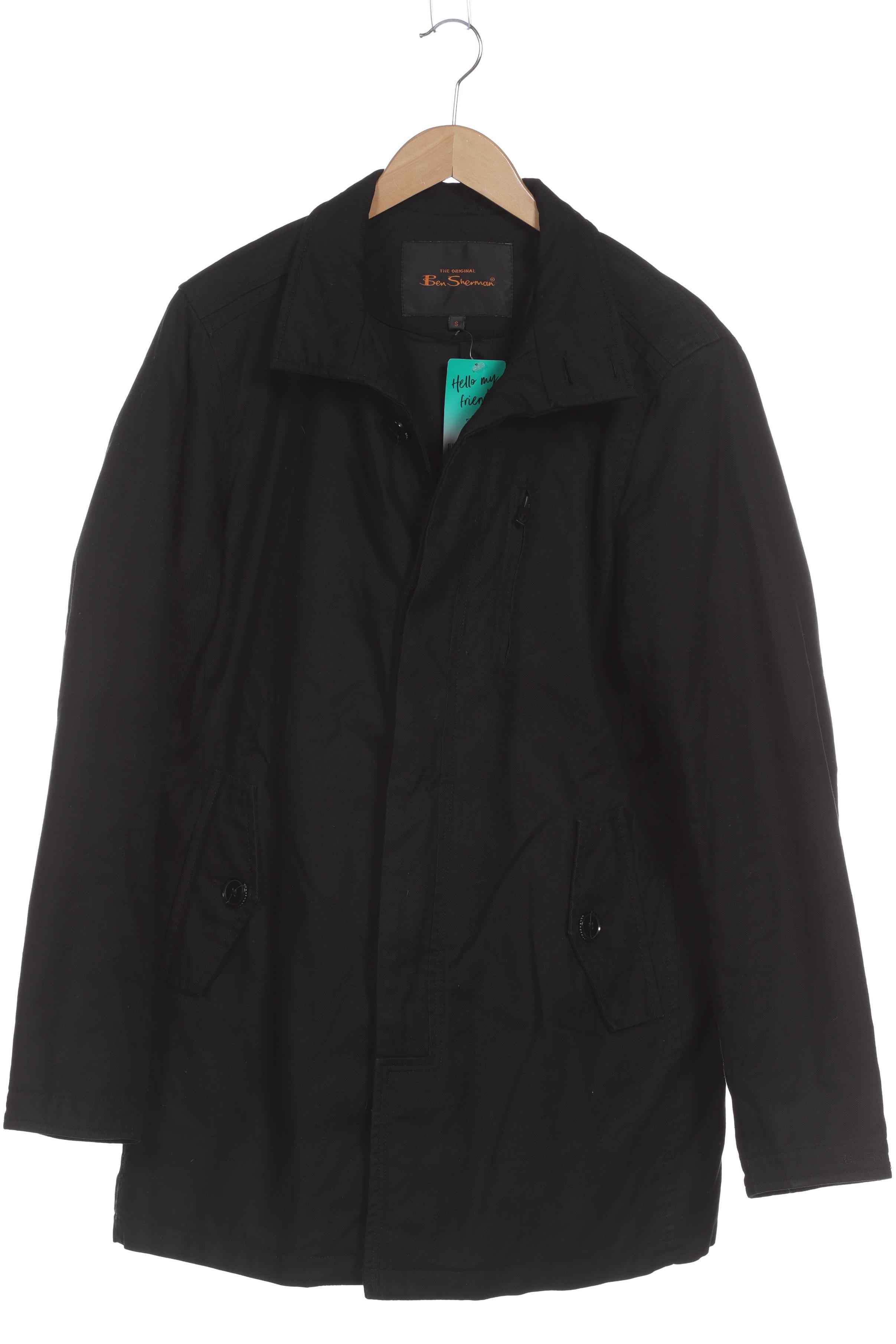 Thumbnail - Ben Sherman Herren Mantel, schwarz, Gr.