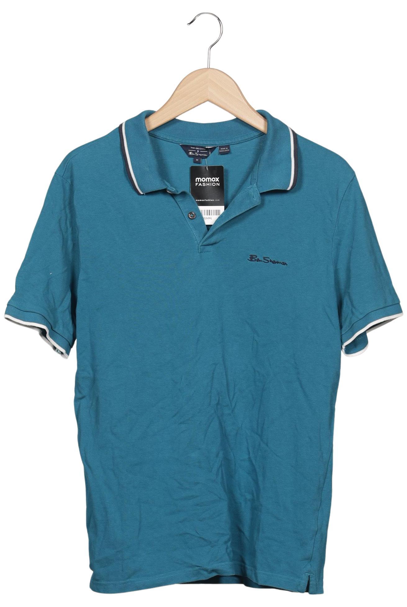Thumbnail - Ben Sherman Herren Poloshirt, türkis, Gr. 48