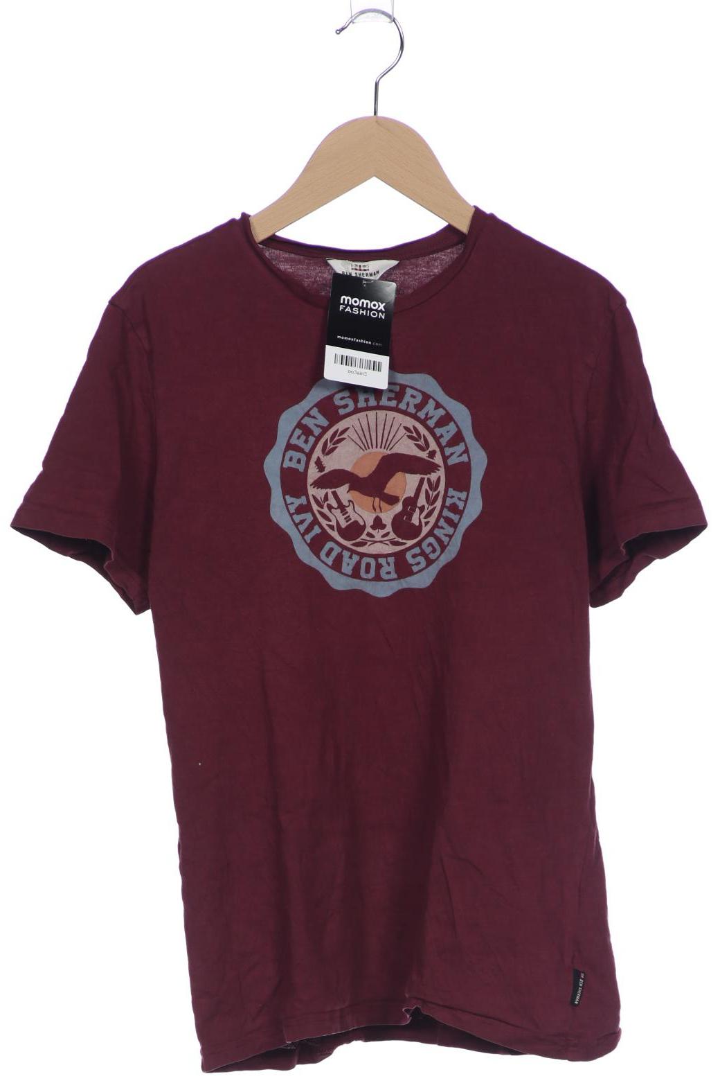 

Ben Sherman Herren T-Shirt, bordeaux, Gr. 46