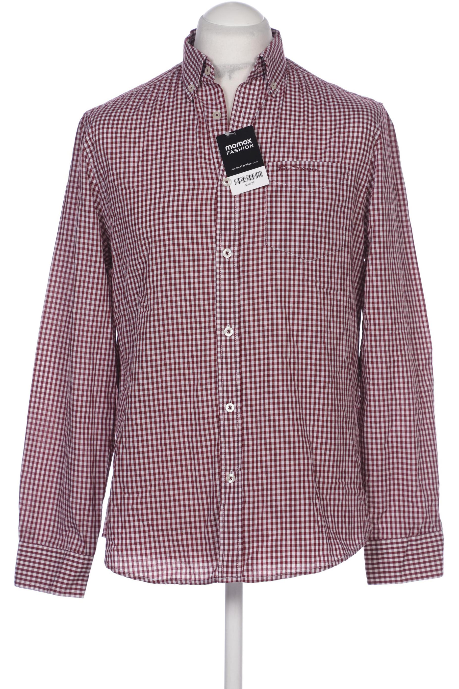 

Ben Sherman Herren Hemd, bordeaux, Gr. 48