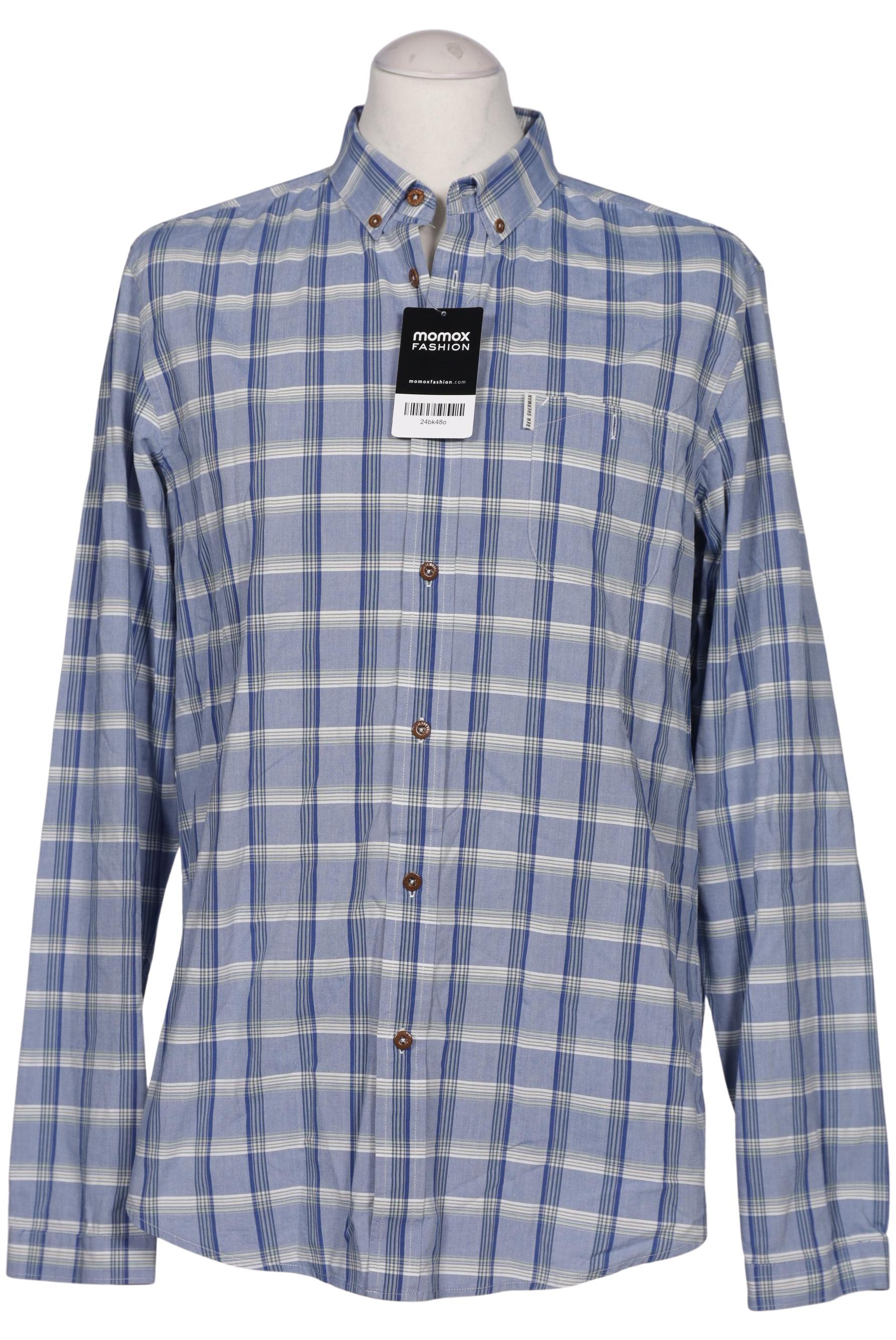 

Ben Sherman Herren Hemd, blau, Gr. 52