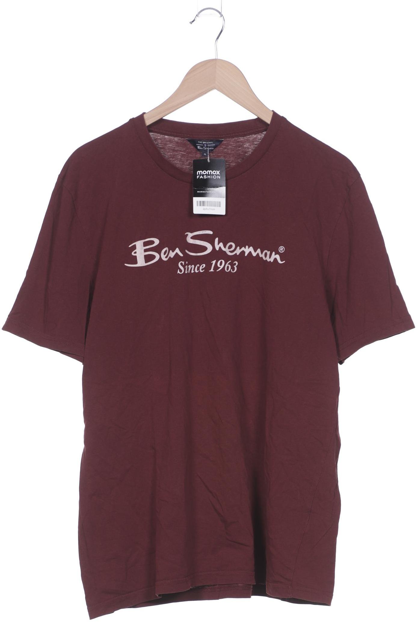 

Ben Sherman Herren T-Shirt, bordeaux, Gr. 54