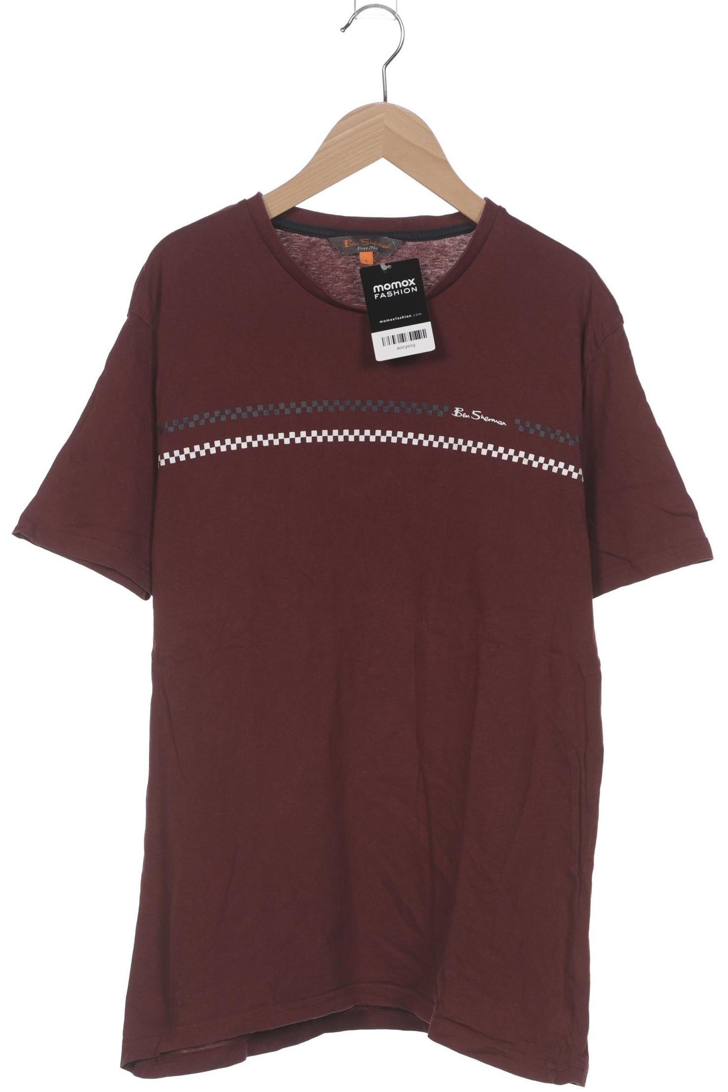 

Ben Sherman Herren T-Shirt, bordeaux, Gr. 52