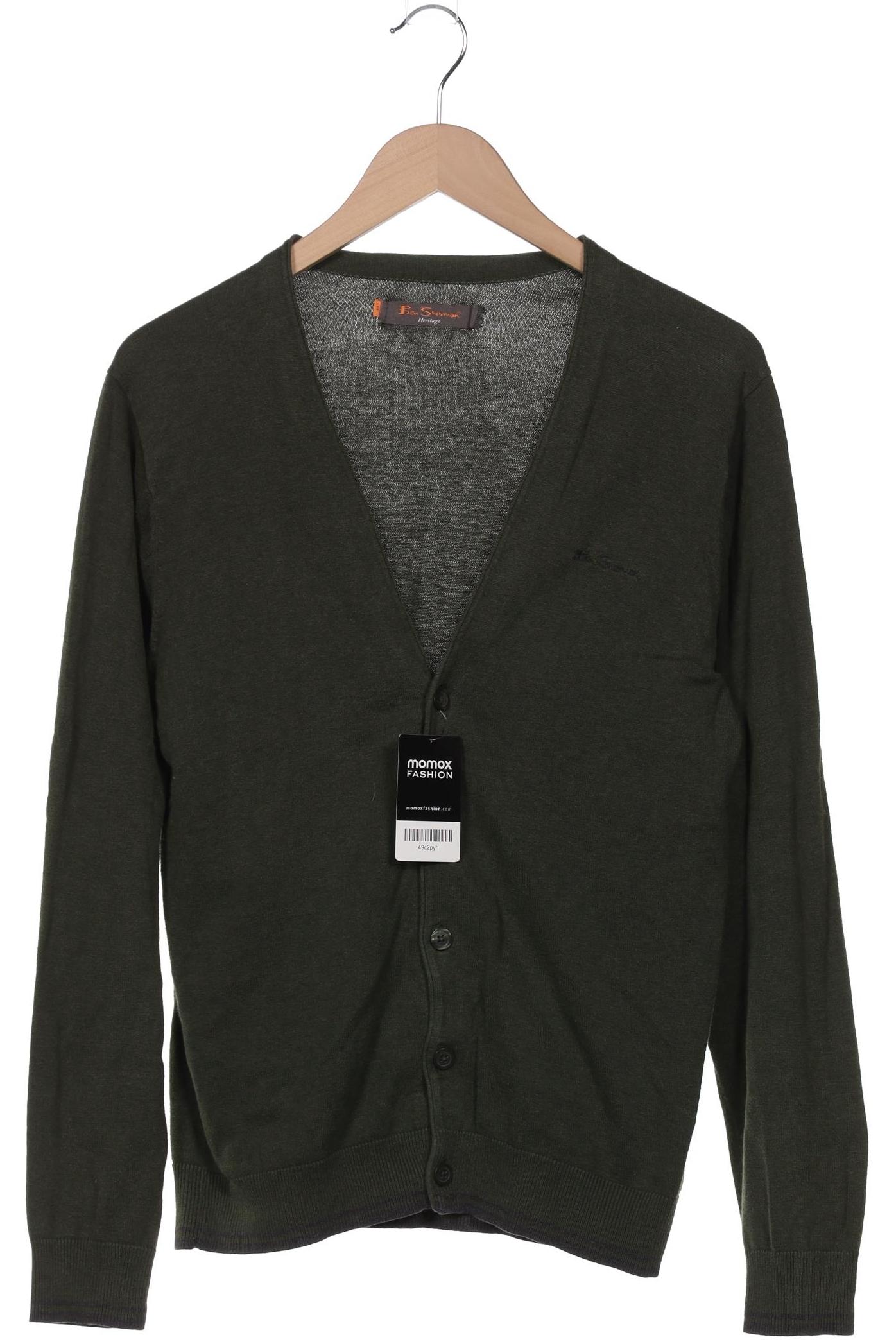 

Ben Sherman Herren Strickjacke, grün, Gr. 46