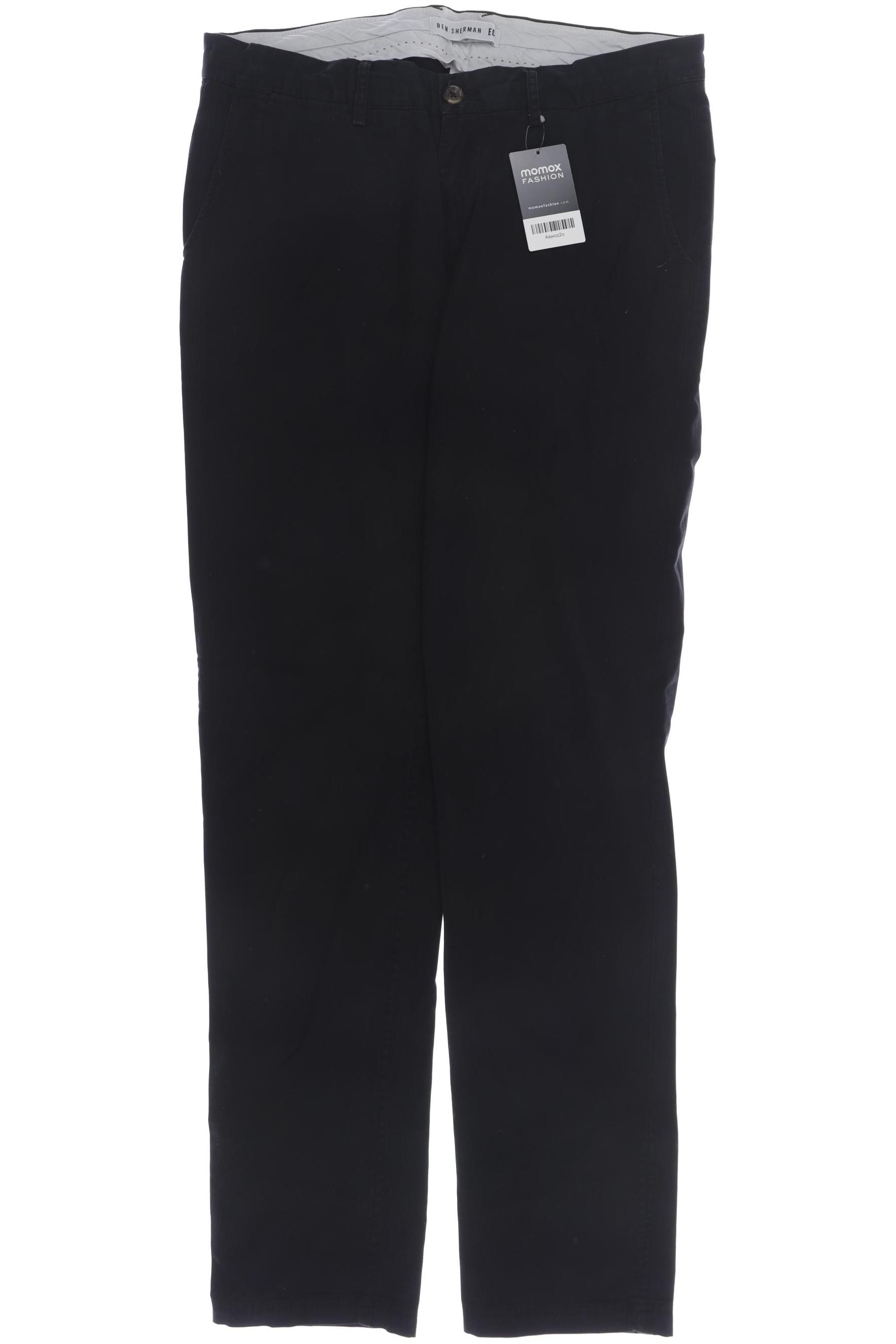 

Ben Sherman Herren Stoffhose, schwarz