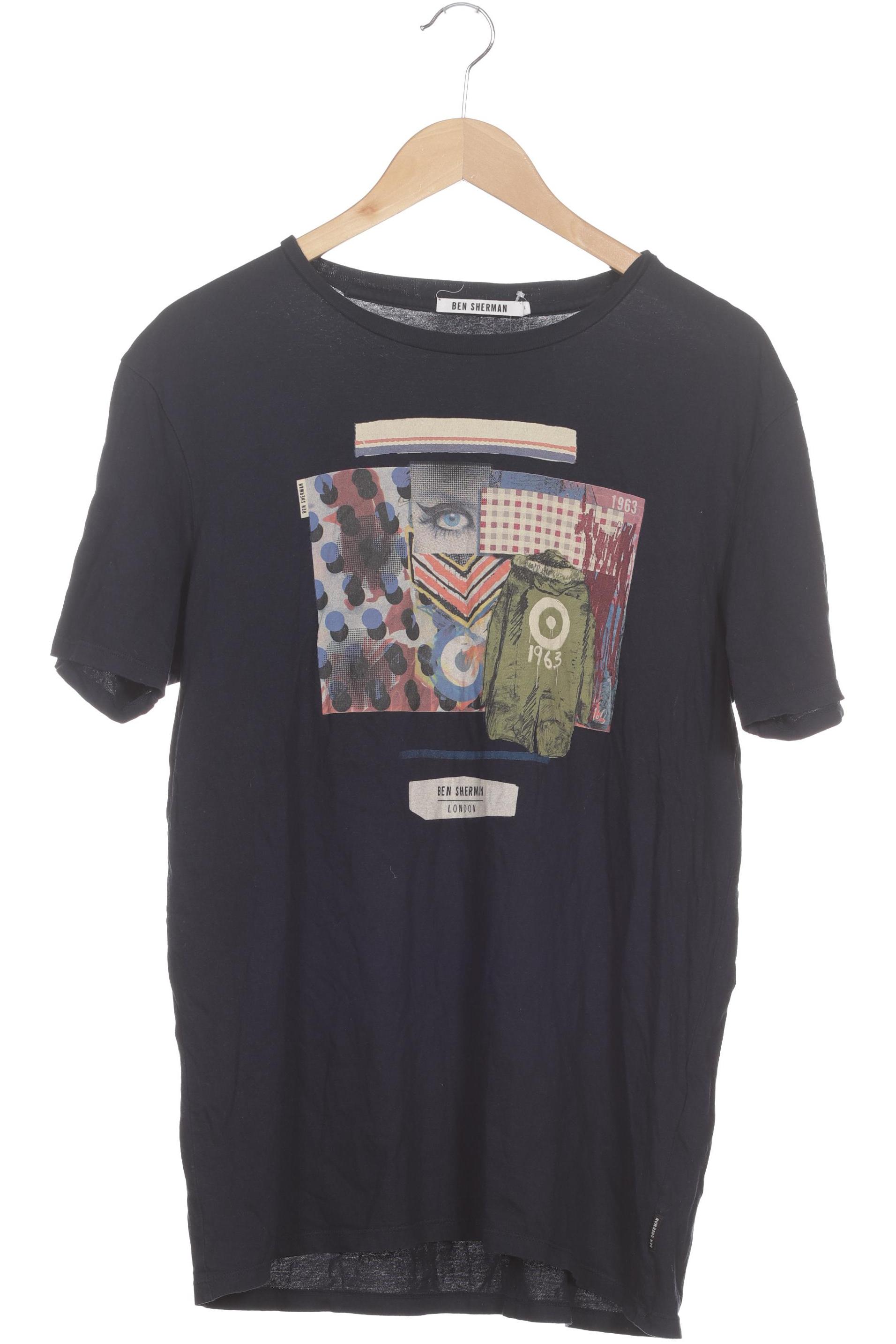 Thumbnail - Ben Sherman Herren T-Shirt, blau, Gr.