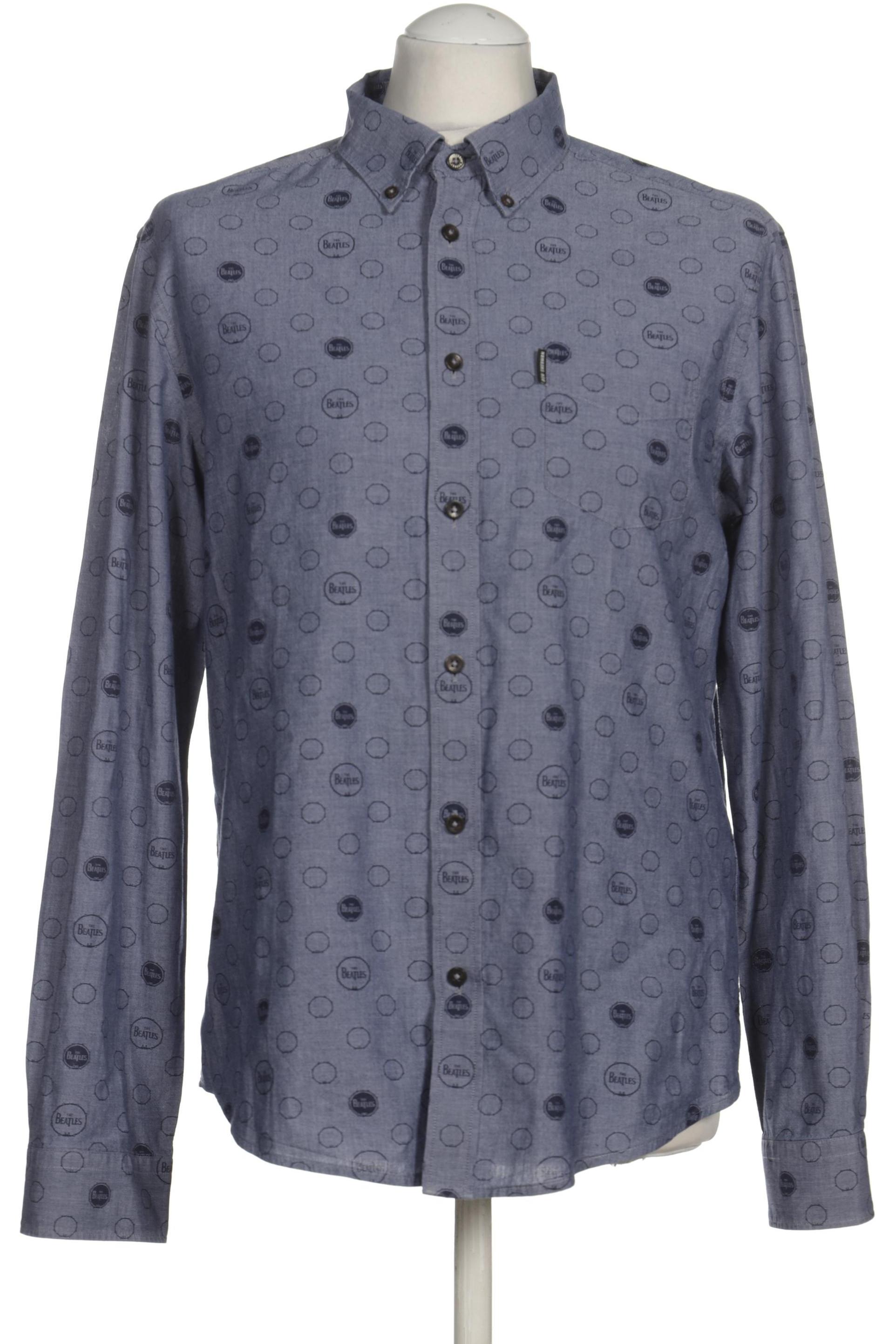 

Ben Sherman Herren Hemd, blau, Gr. 48