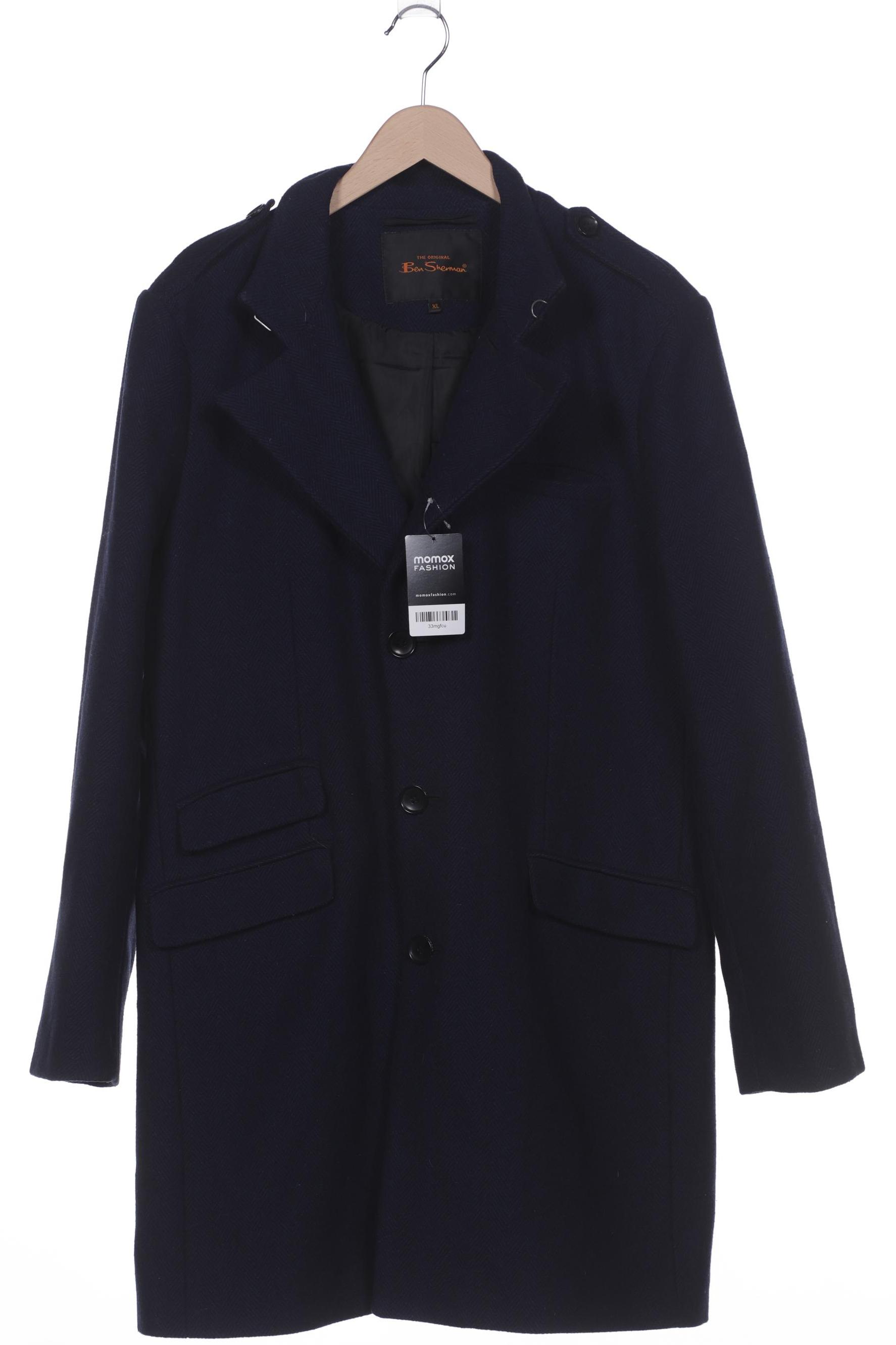 

Ben Sherman Herren Mantel, marineblau, Gr. 54