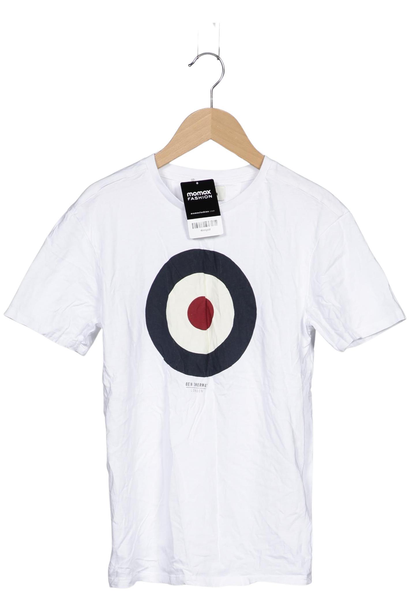 Thumbnail - Ben Sherman Herren T-Shirt, weiß, Gr. 44