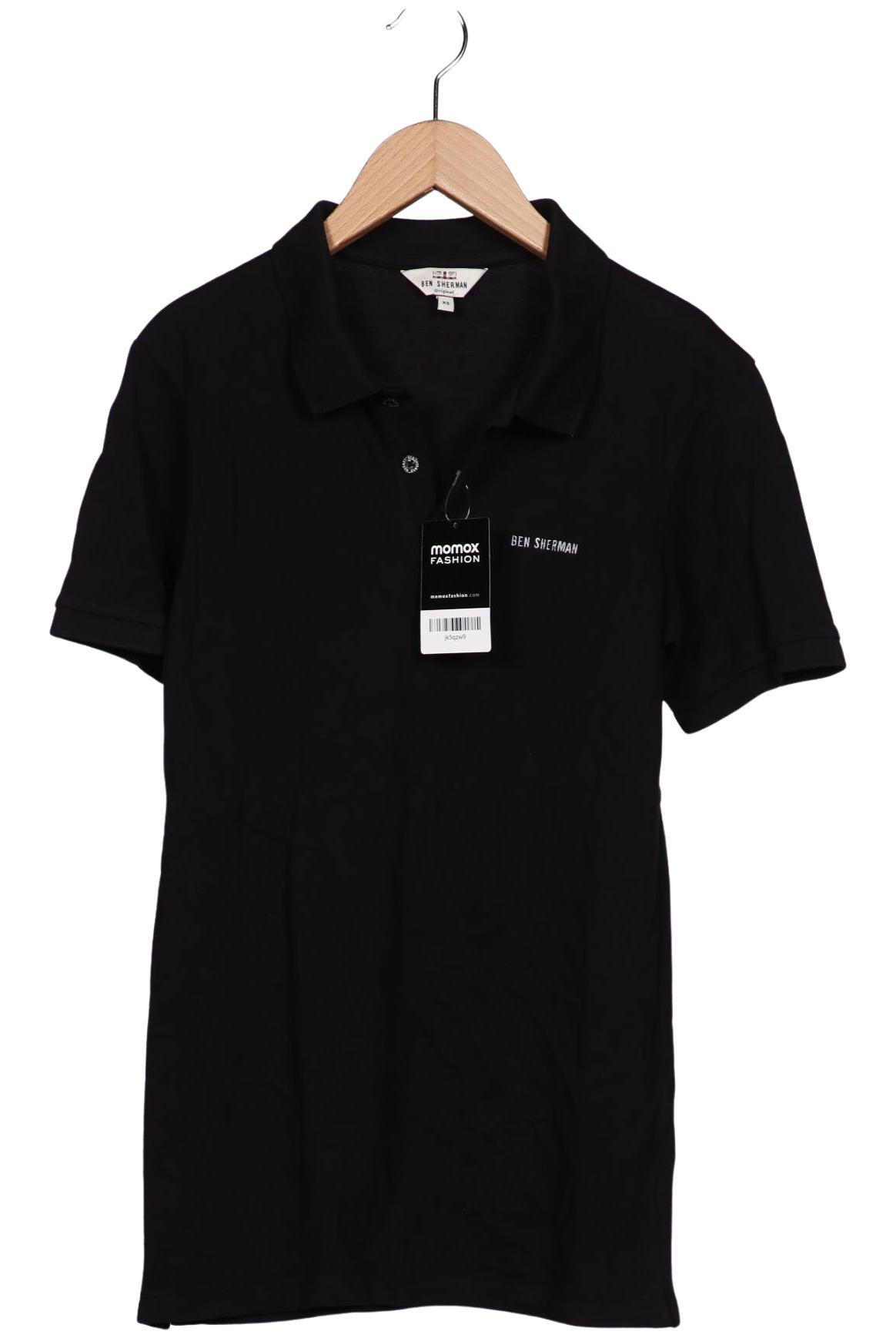 Thumbnail - Ben Sherman Herren Poloshirt, schwarz, Gr. 44