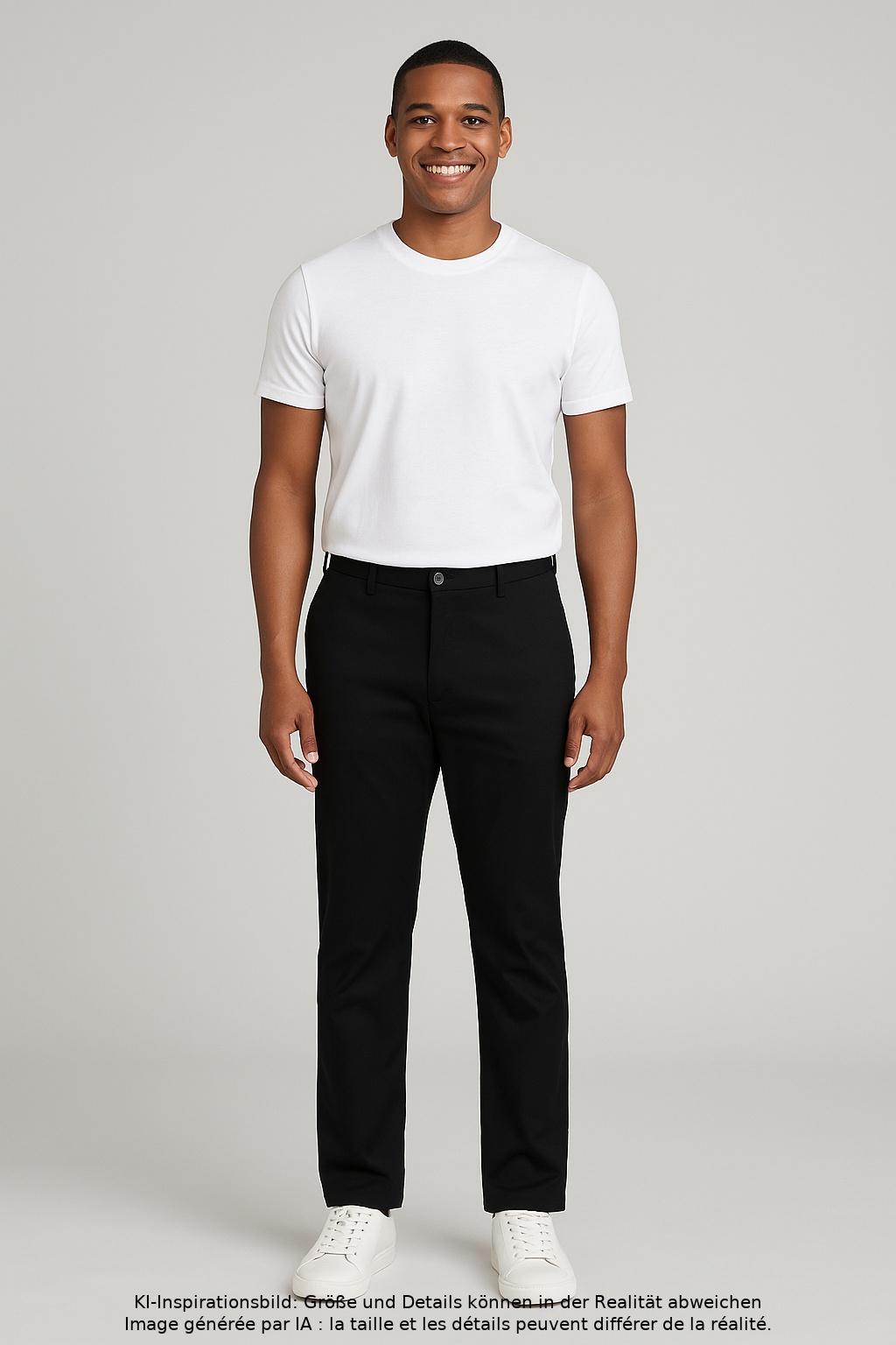 

Ben Sherman Herren Stoffhose, schwarz, Gr. 32