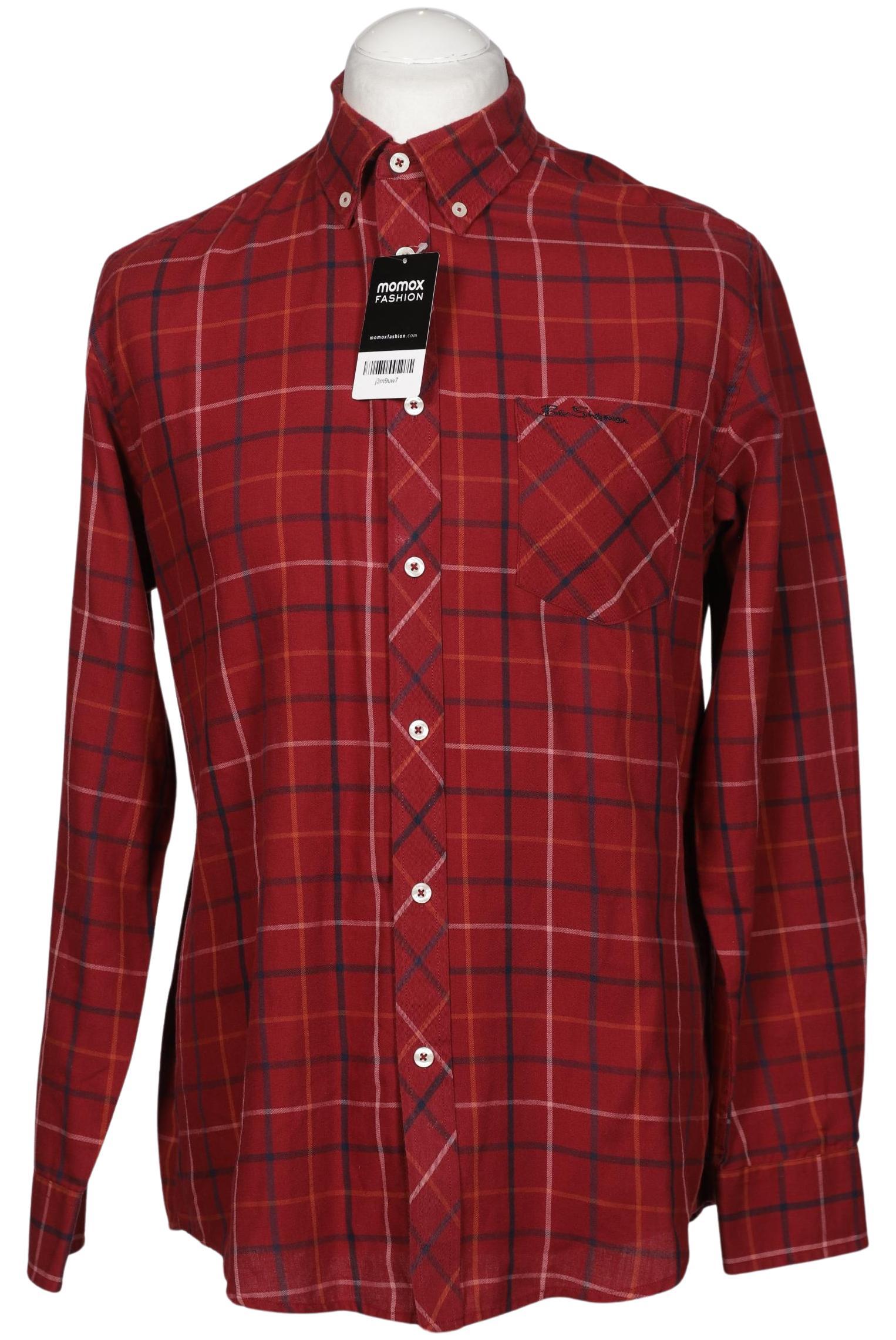 

Ben Sherman Herren Hemd, bordeaux, Gr. 52