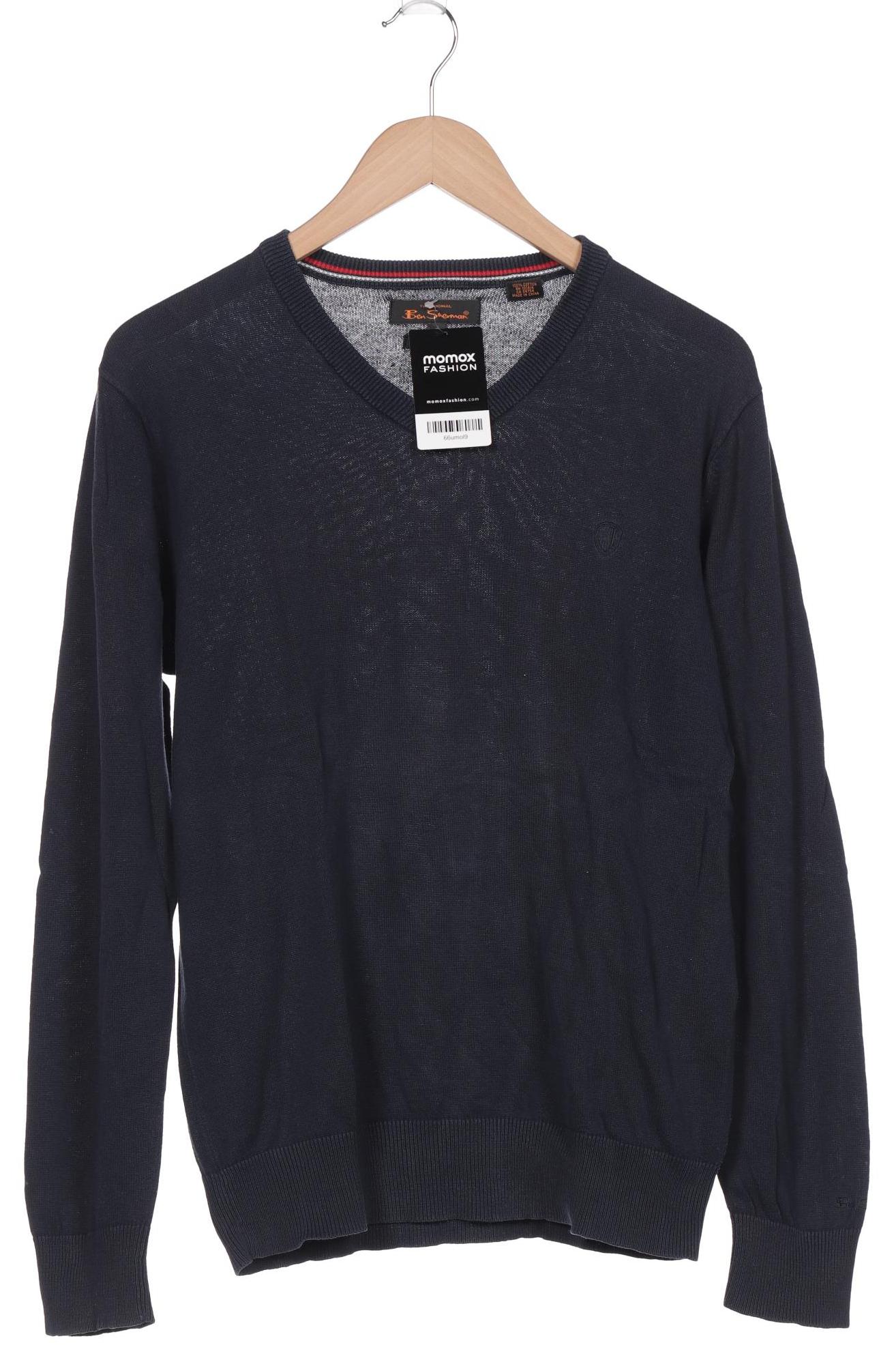 

Ben Sherman Herren Pullover, marineblau