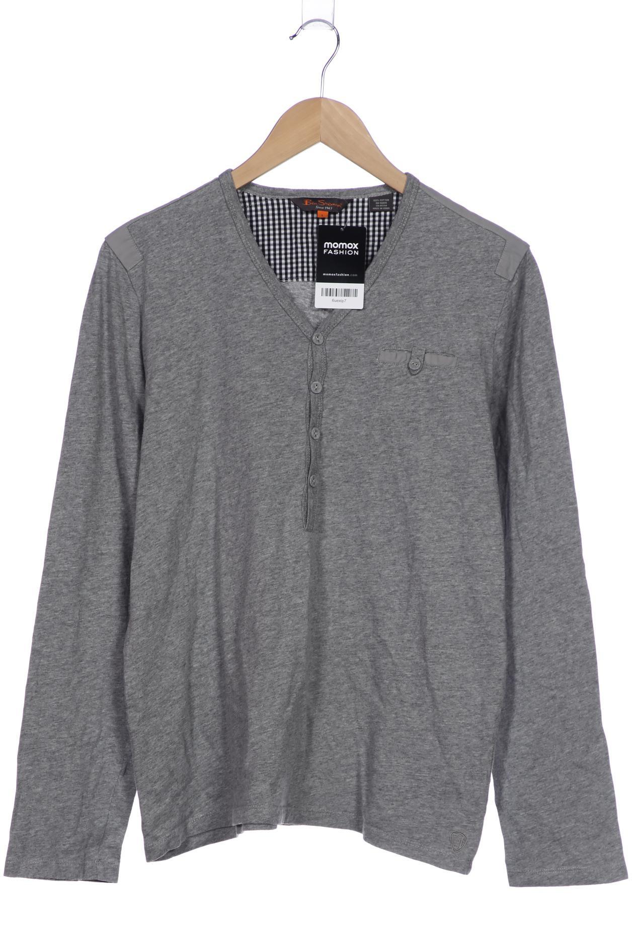

Ben Sherman Herren Langarmshirt, grau, Gr. 52