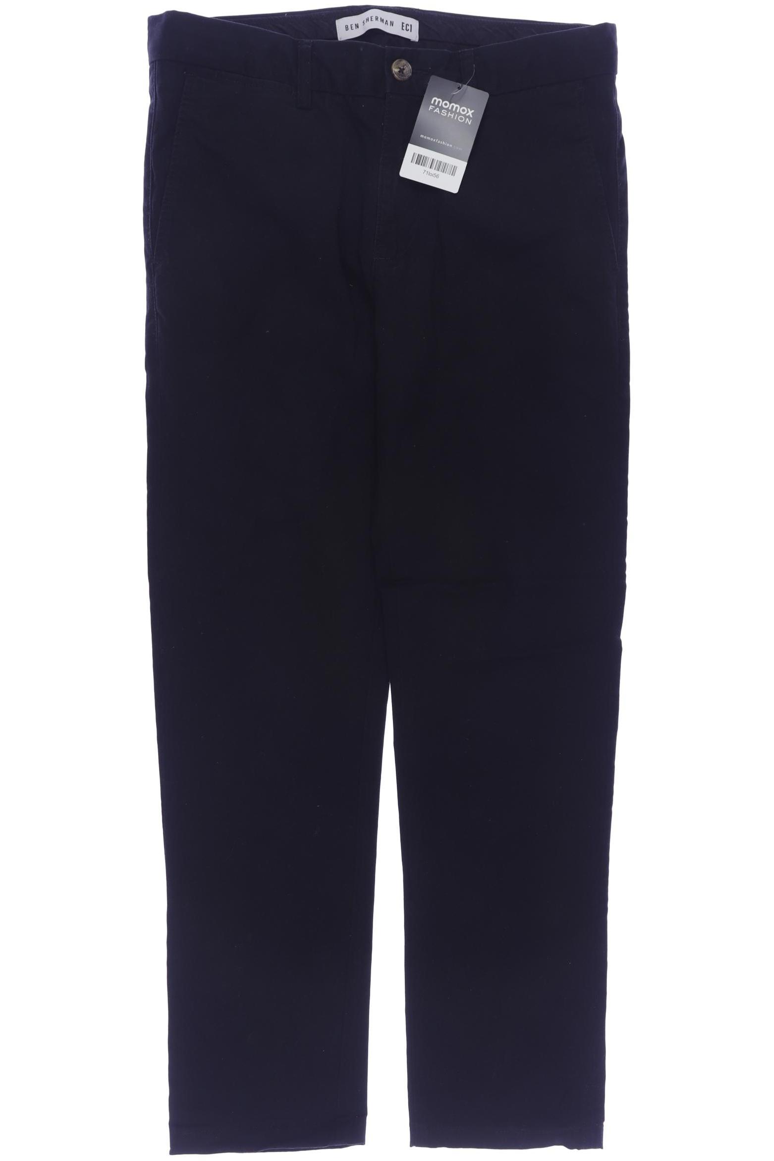

Ben Sherman Herren Stoffhose, schwarz, Gr. 29