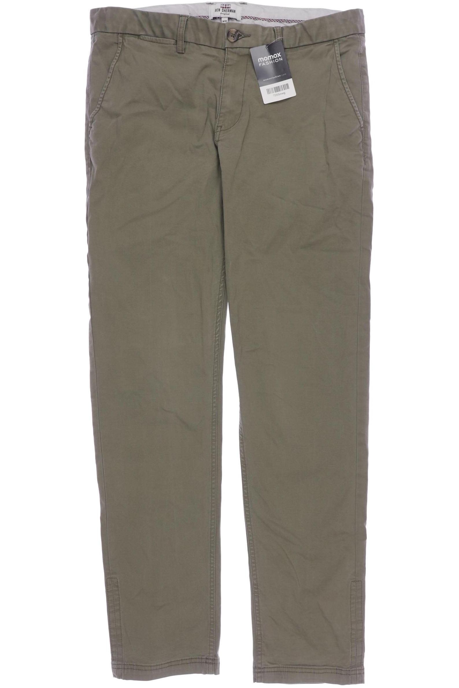 

Ben Sherman Herren Stoffhose, grün, Gr. 31