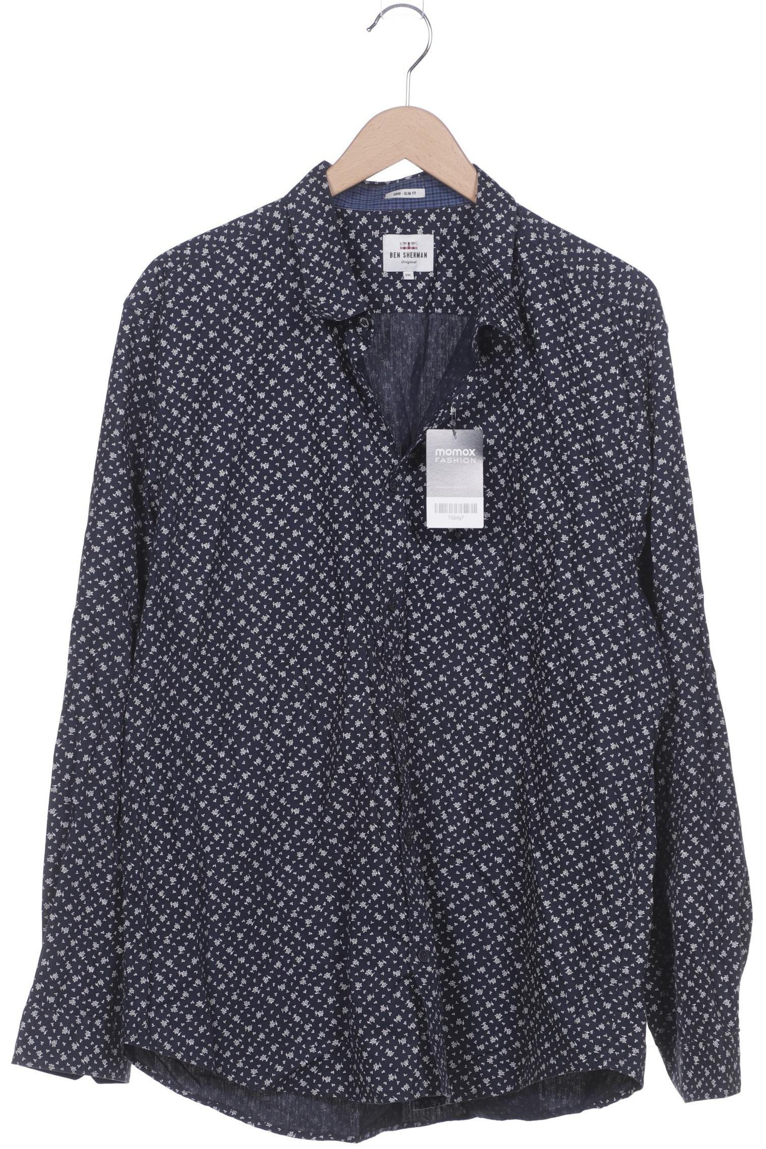 

Ben Sherman Herren Hemd, marineblau, Gr. 56