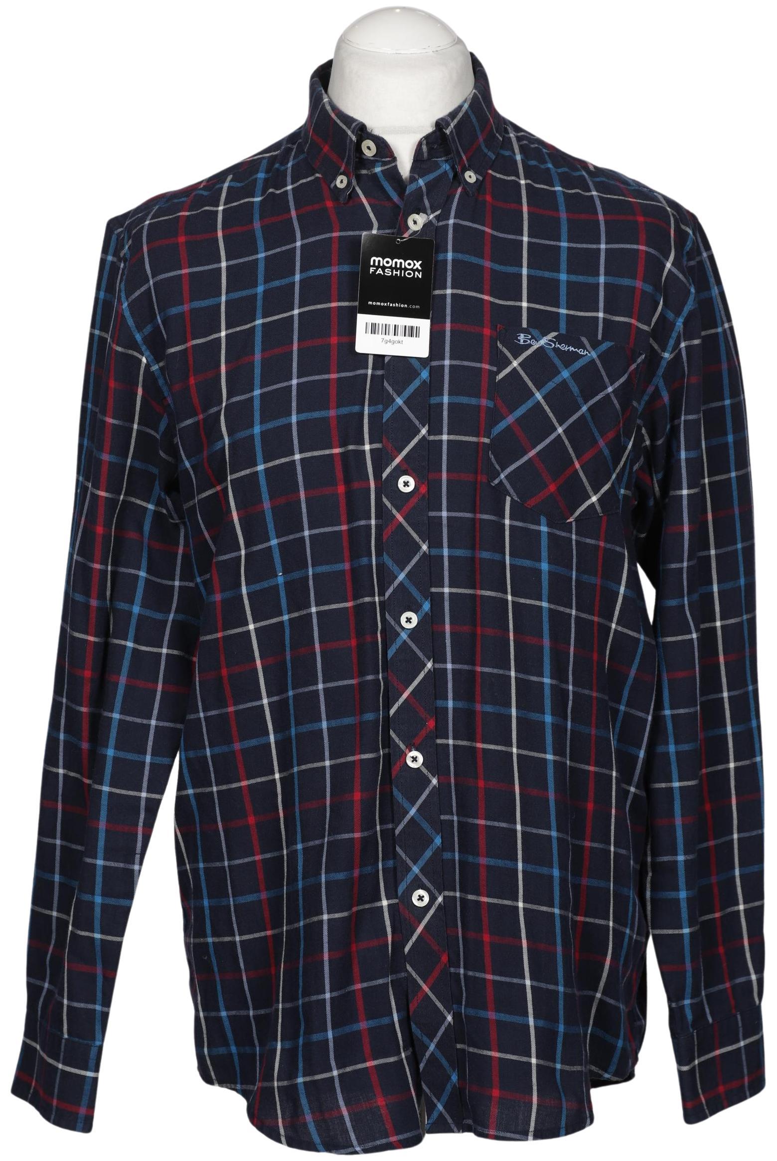 

Ben Sherman Herren Hemd, marineblau, Gr. 52