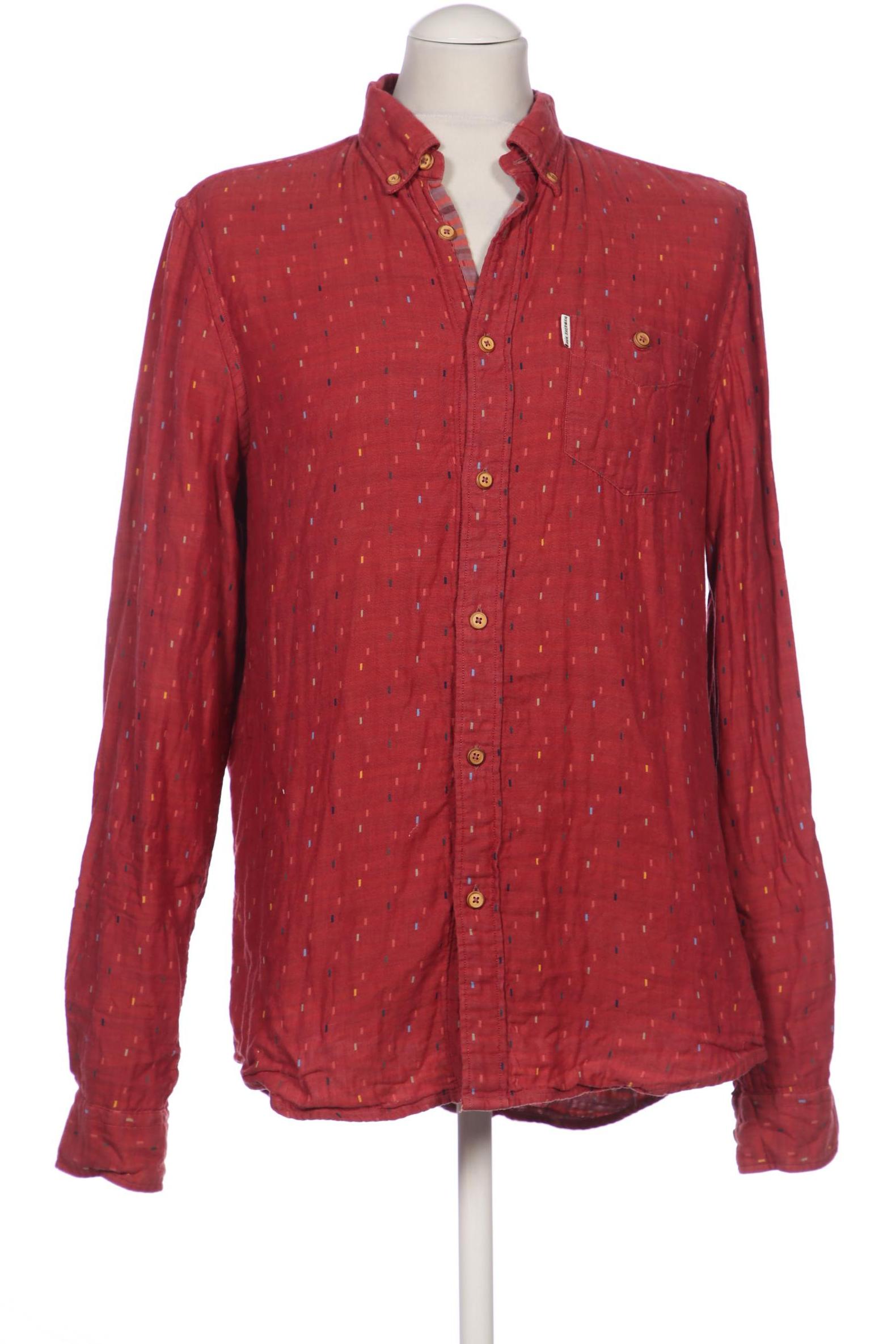 

Ben Sherman Herren Hemd, rot, Gr. 48