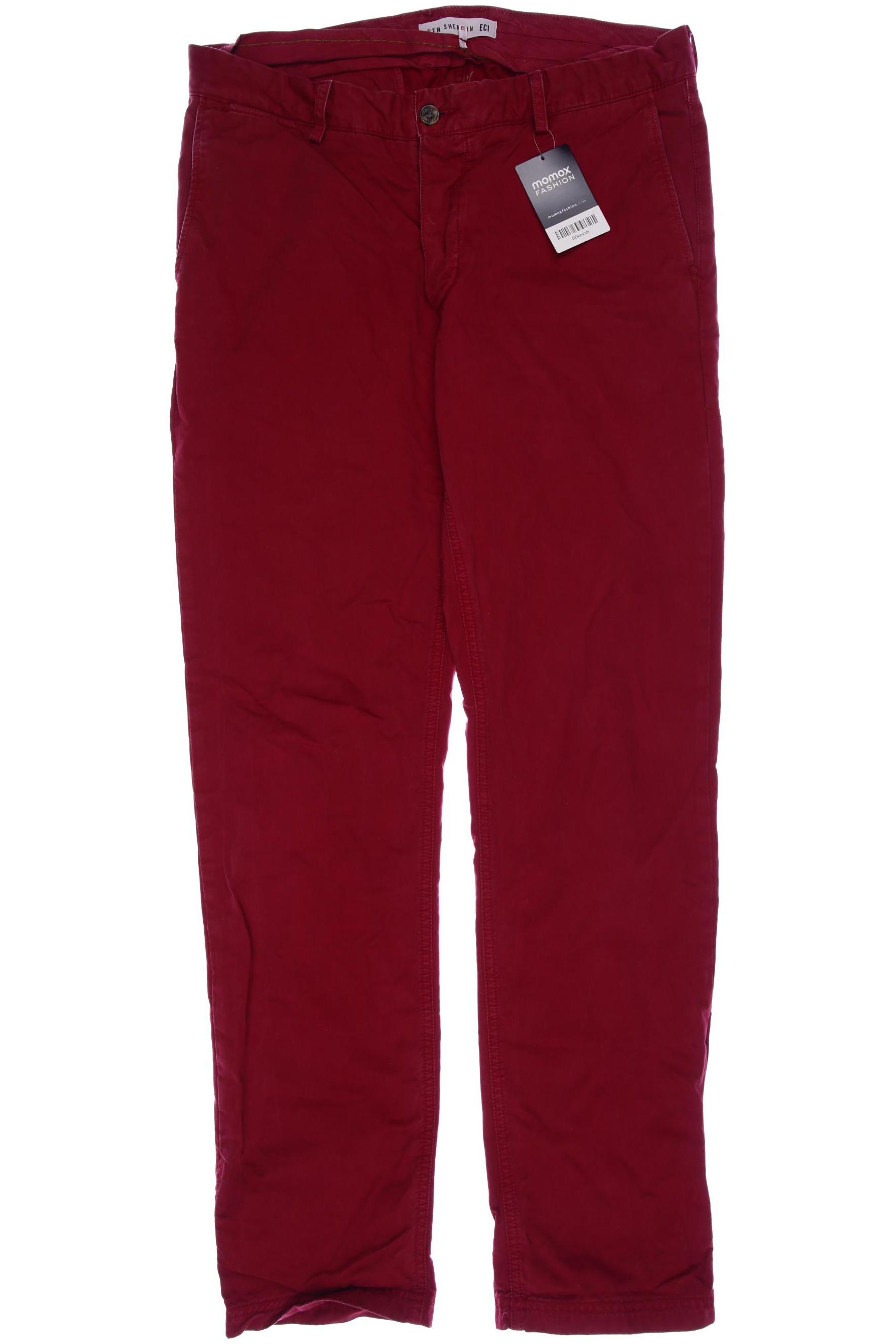 

Ben Sherman Herren Stoffhose, rot