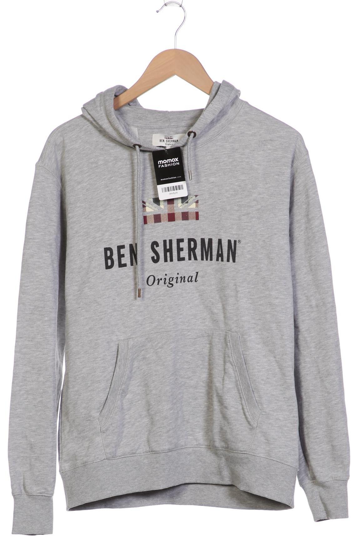 

Ben Sherman Herren Kapuzenpullover, grau, Gr. 52