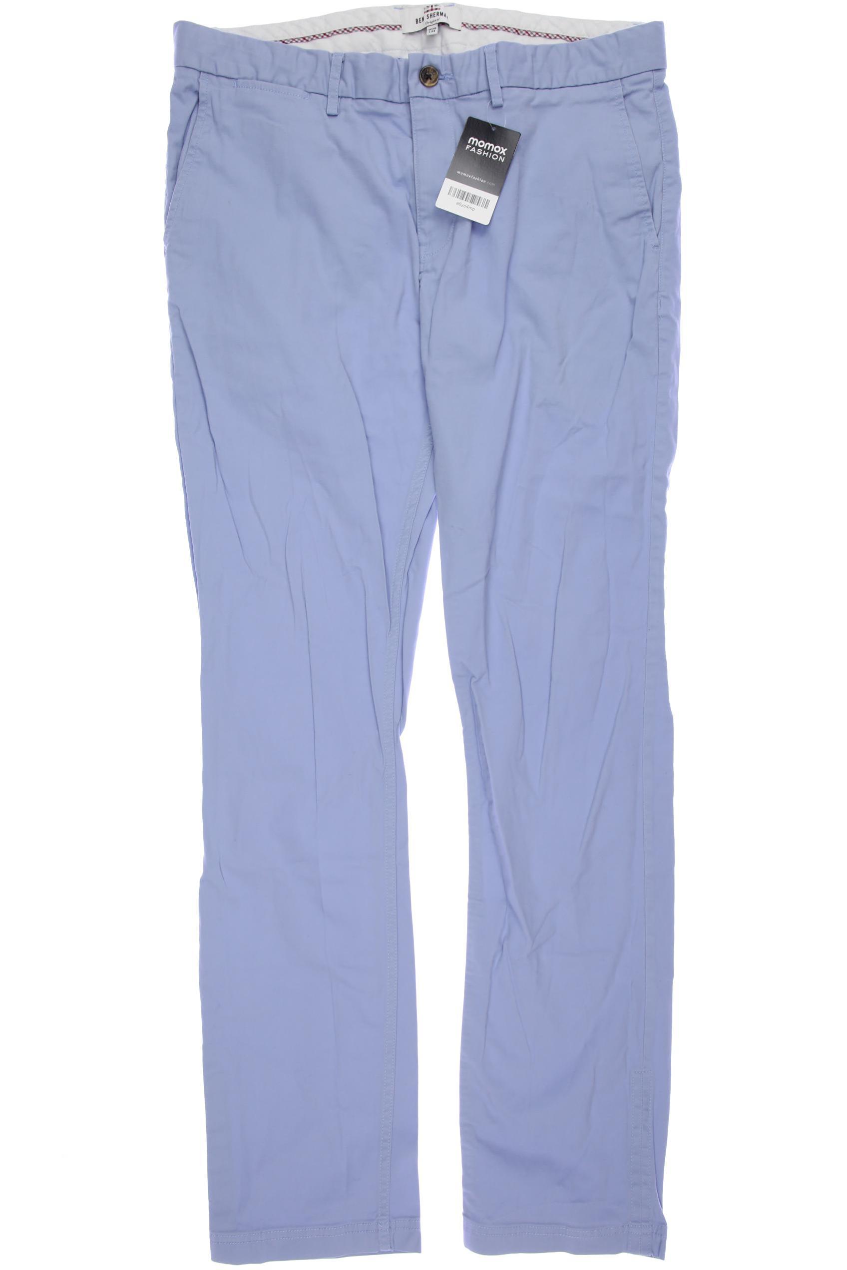 Thumbnail - Ben Sherman Herren Stoffhose, hellblau, Gr. 36