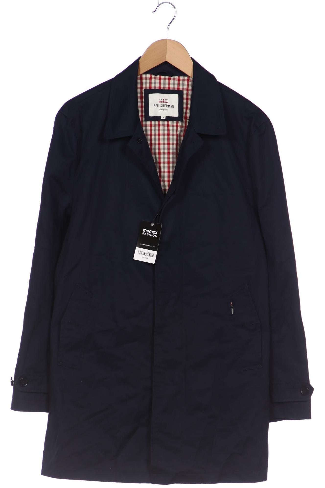 

Ben Sherman Herren Mantel, marineblau, Gr. 48