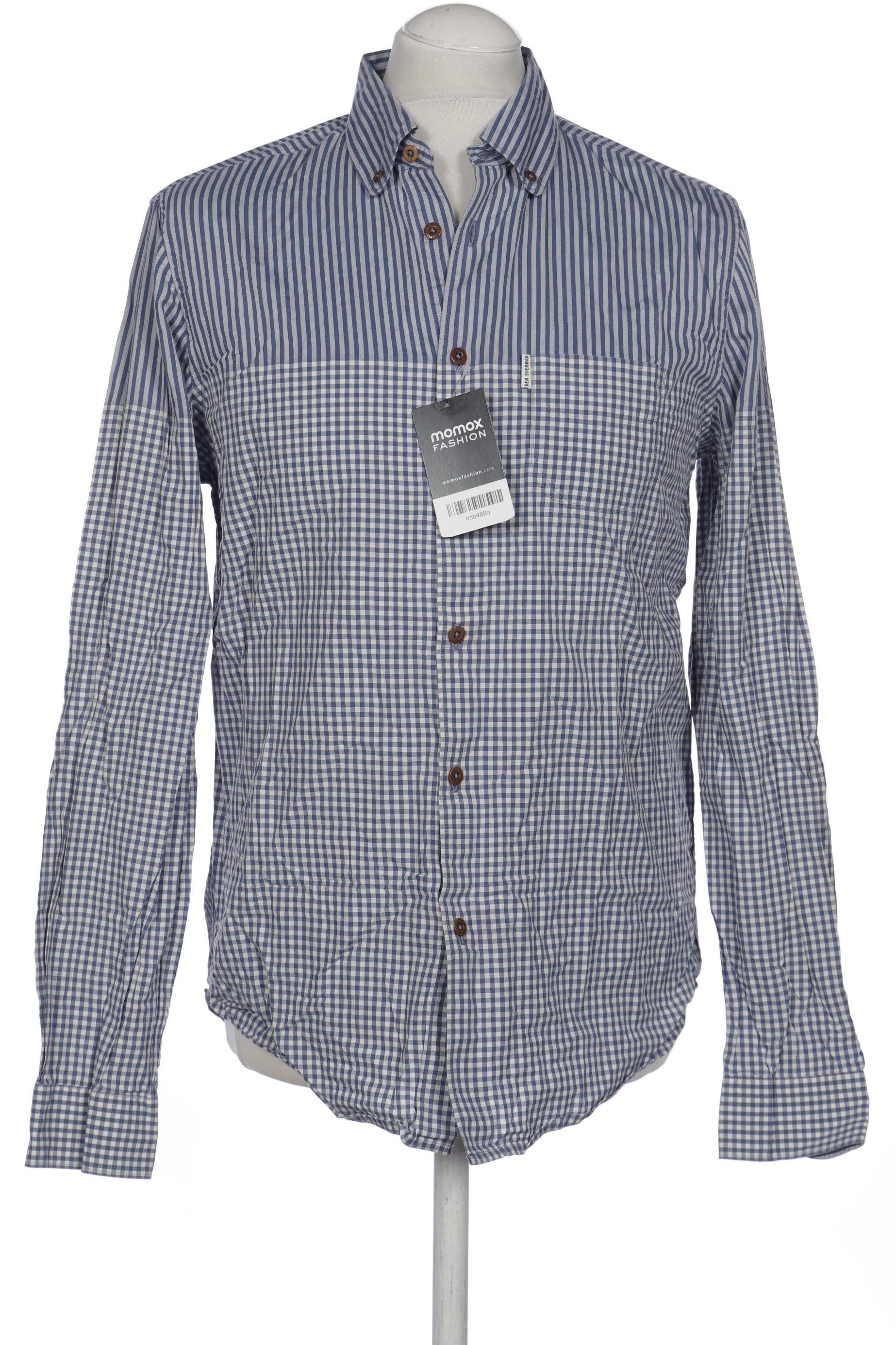 

Ben Sherman Herren Hemd, blau, Gr. 48
