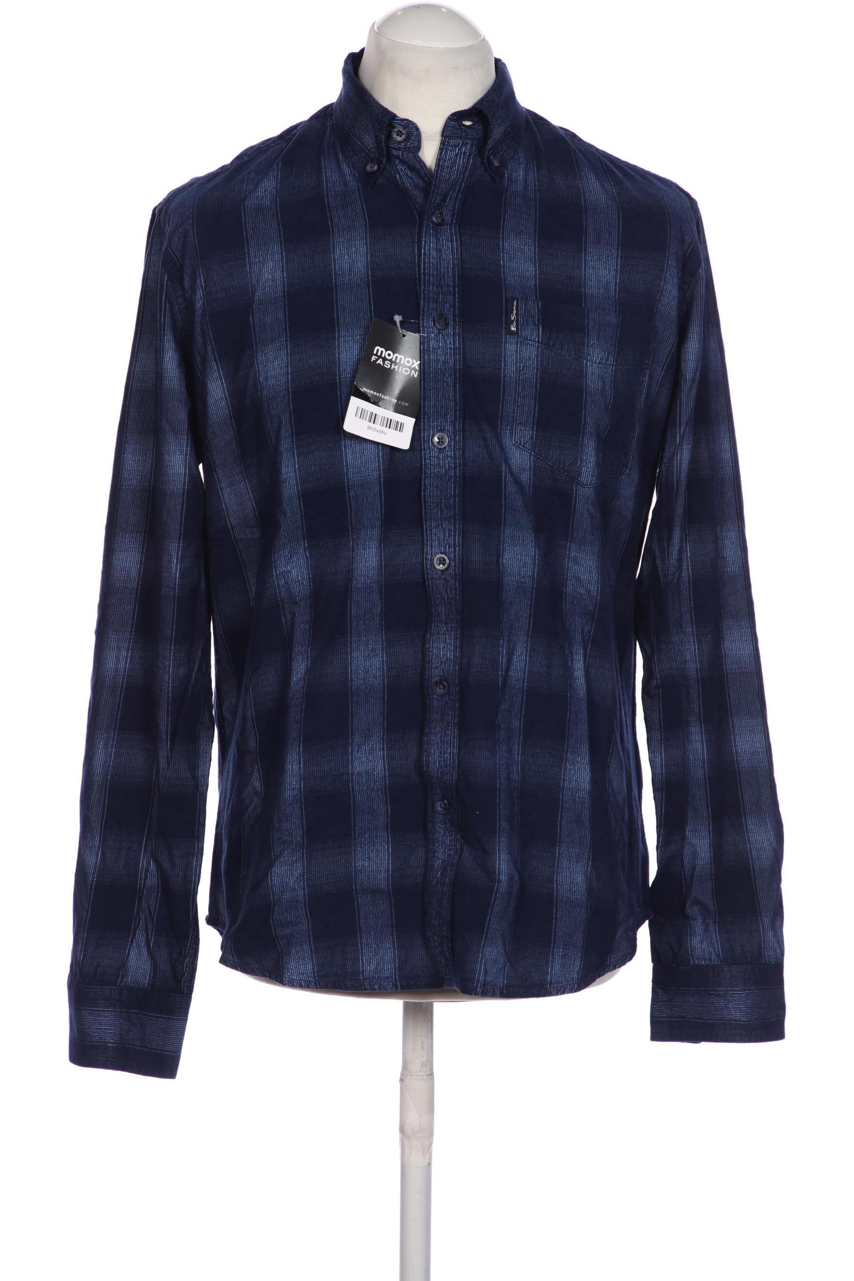 

Ben Sherman Herren Hemd, marineblau