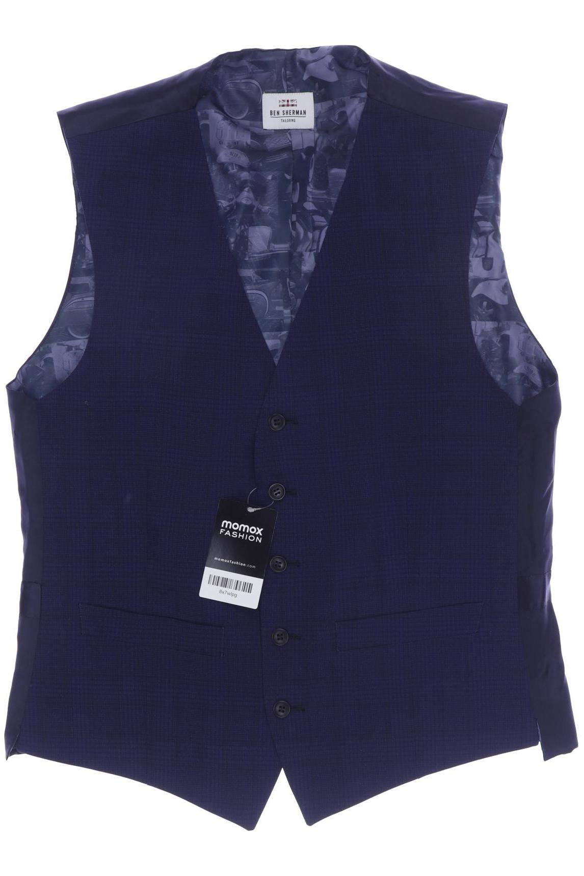 

Ben Sherman Herren Weste, marineblau, Gr. 48