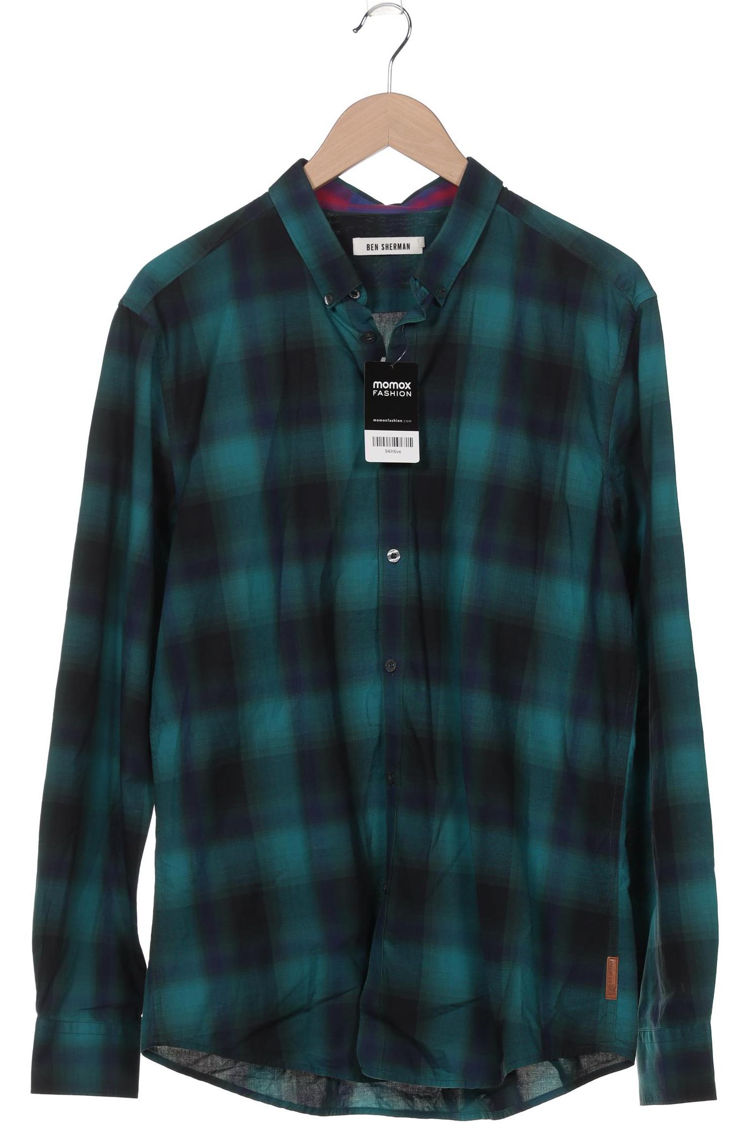 

Ben Sherman Herren Hemd, türkis, Gr. 56