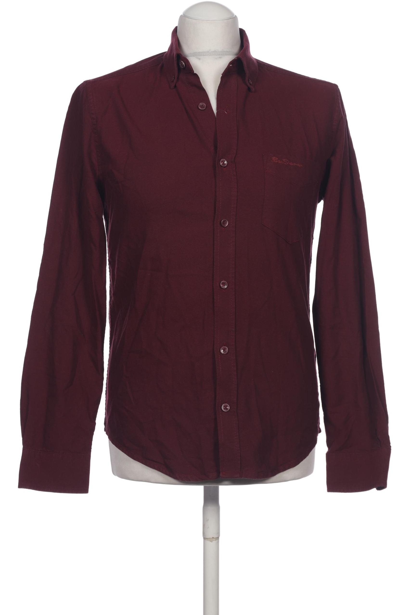 

Ben Sherman Herren Hemd, bordeaux