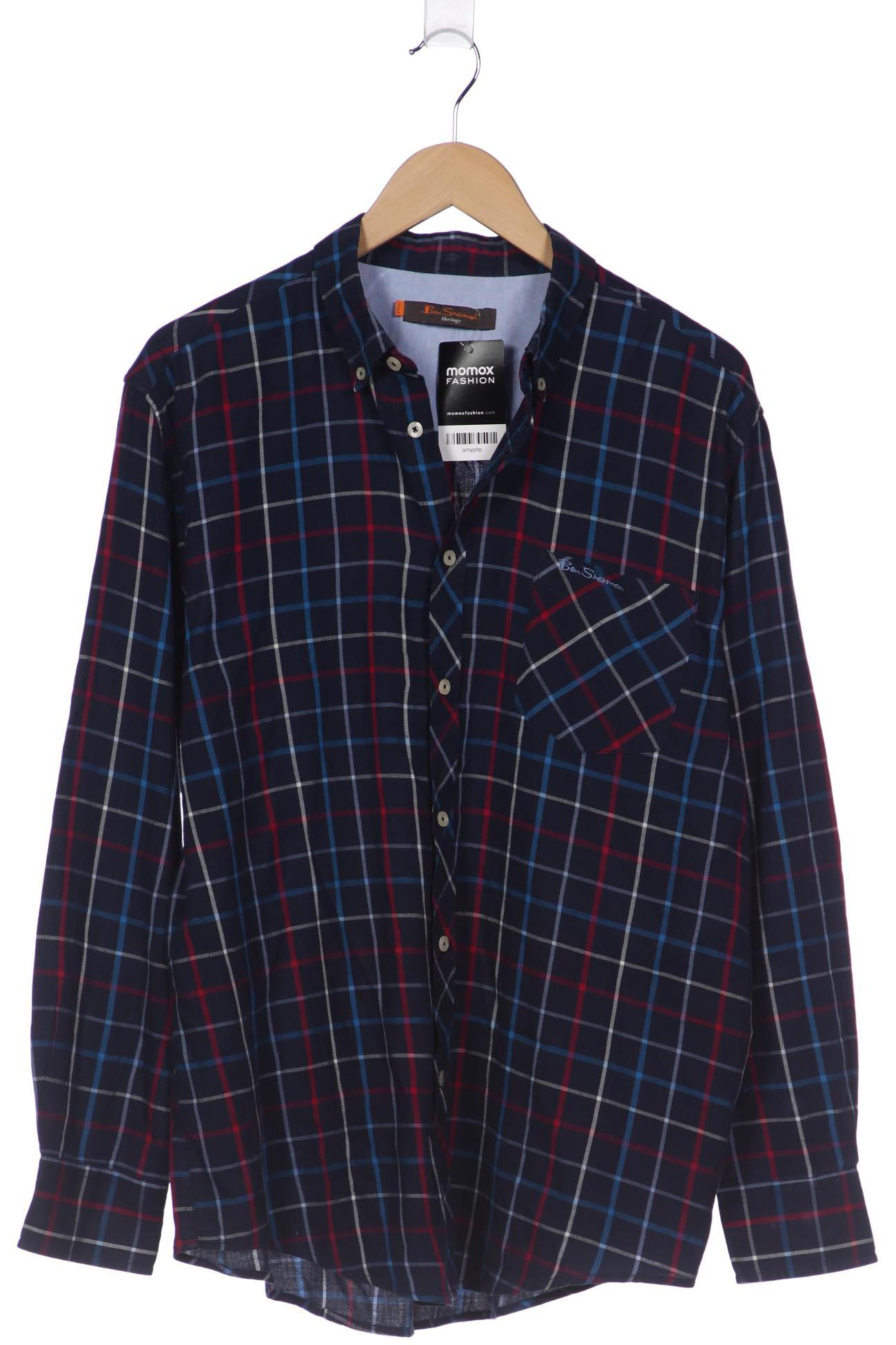 

Ben Sherman Herren Hemd, marineblau