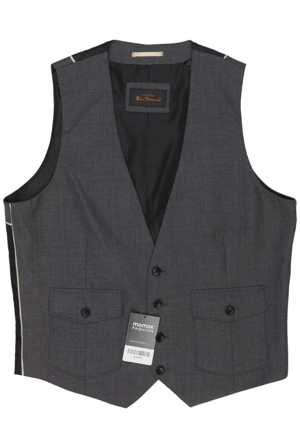 Thumbnail - Ben Sherman Herren Weste, grau, Gr. 48