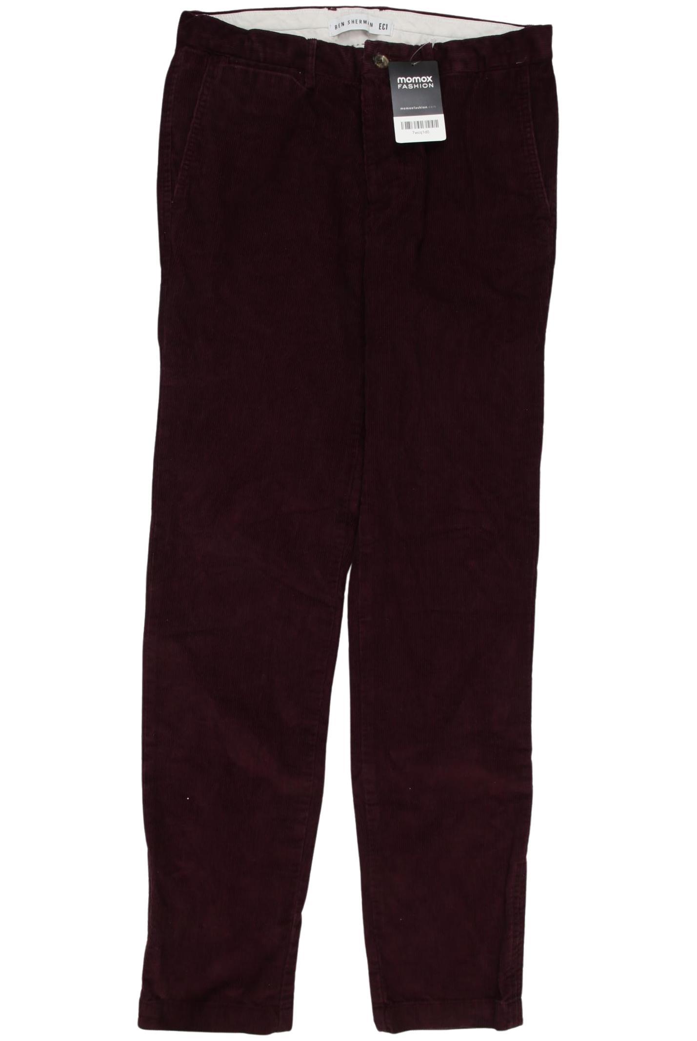 

Ben Sherman Herren Stoffhose, bordeaux, Gr. 29