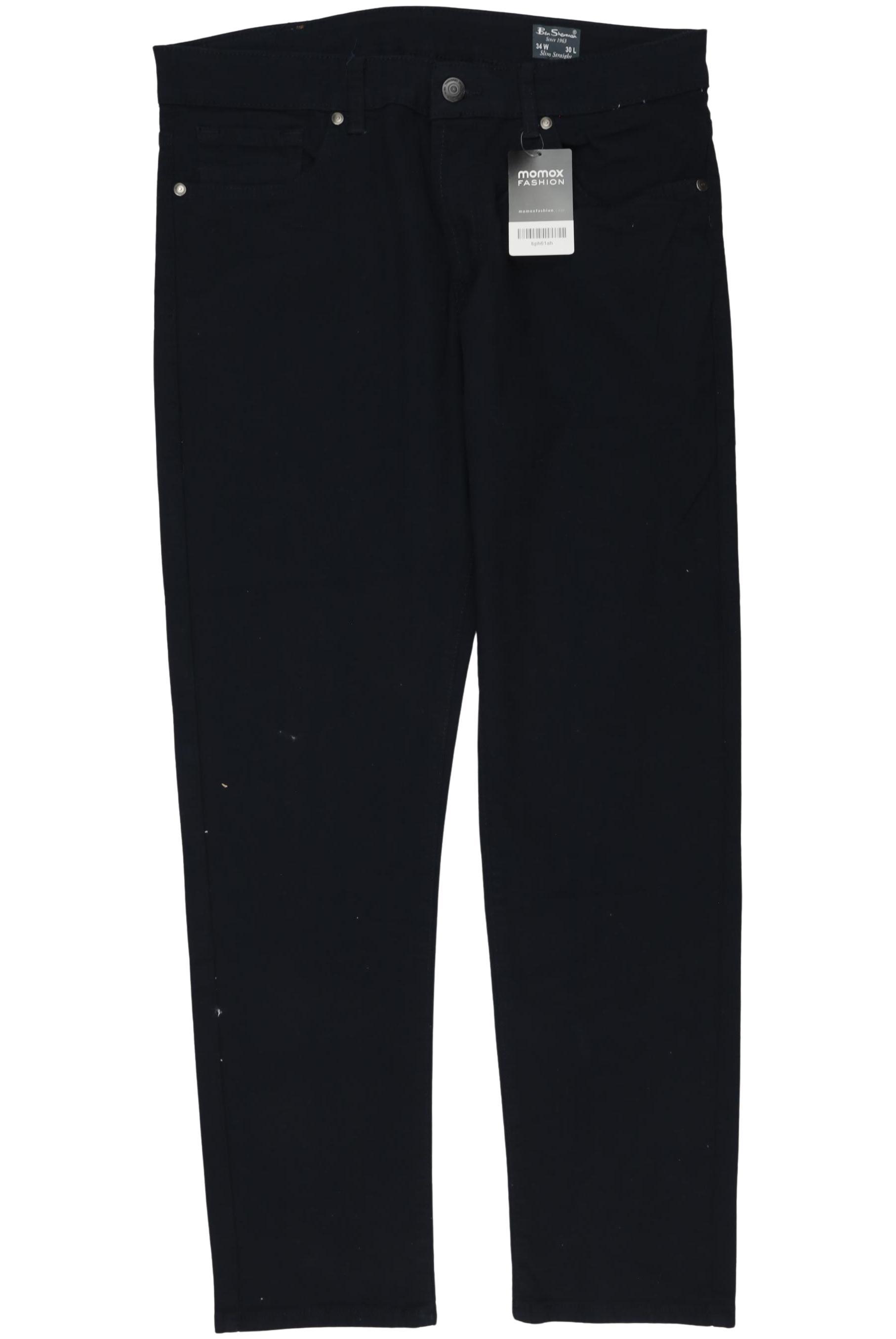

Ben Sherman Herren Stoffhose, marineblau, Gr. 34