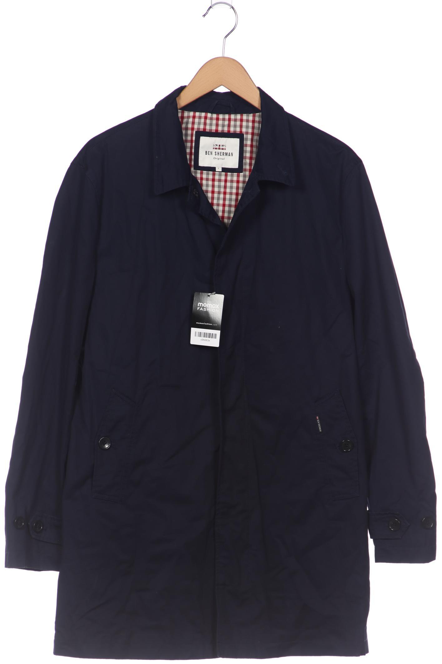 

Ben Sherman Herren Mantel, marineblau, Gr. 52