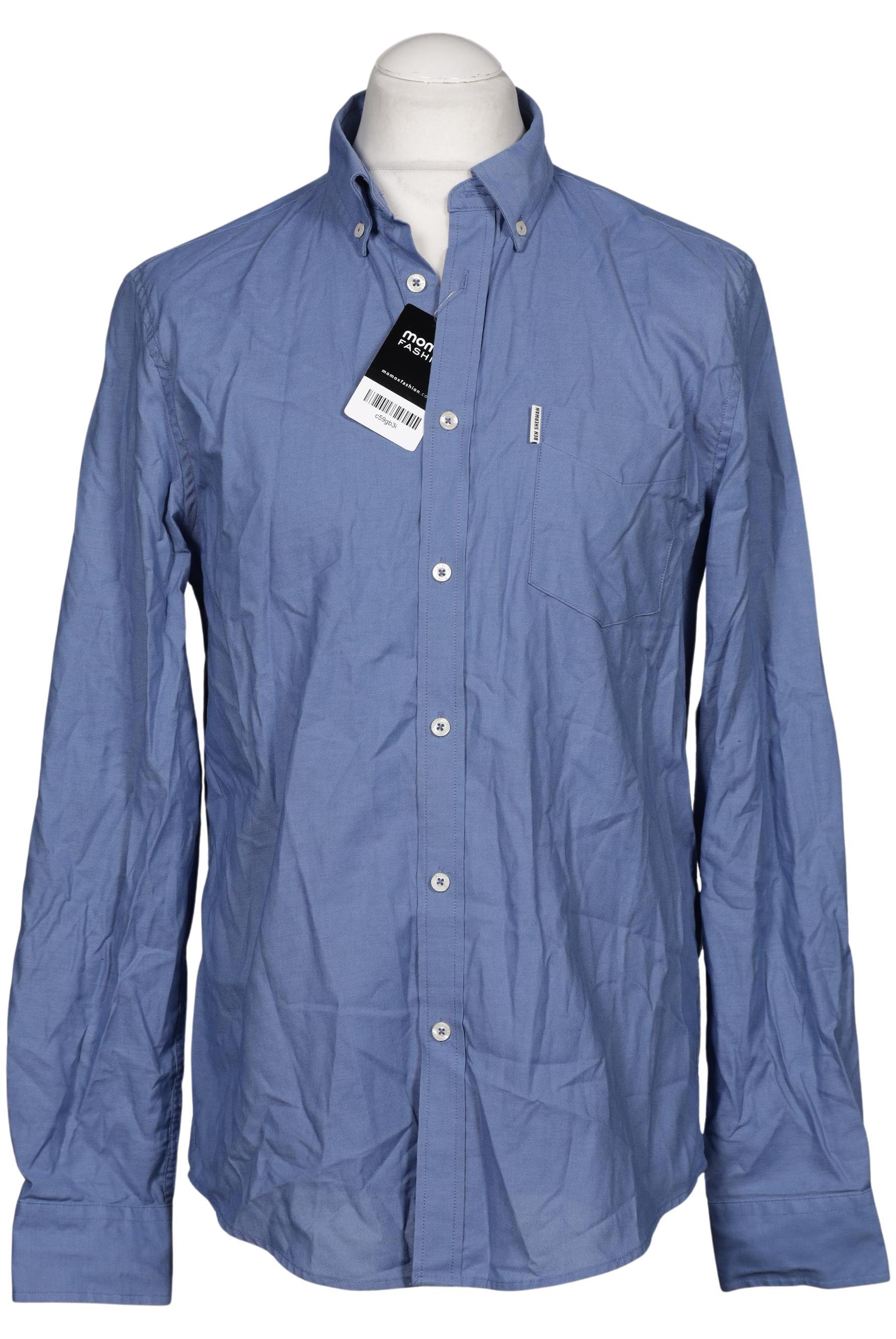 Thumbnail - Ben Sherman Herren Hemd, blau, Gr. 52