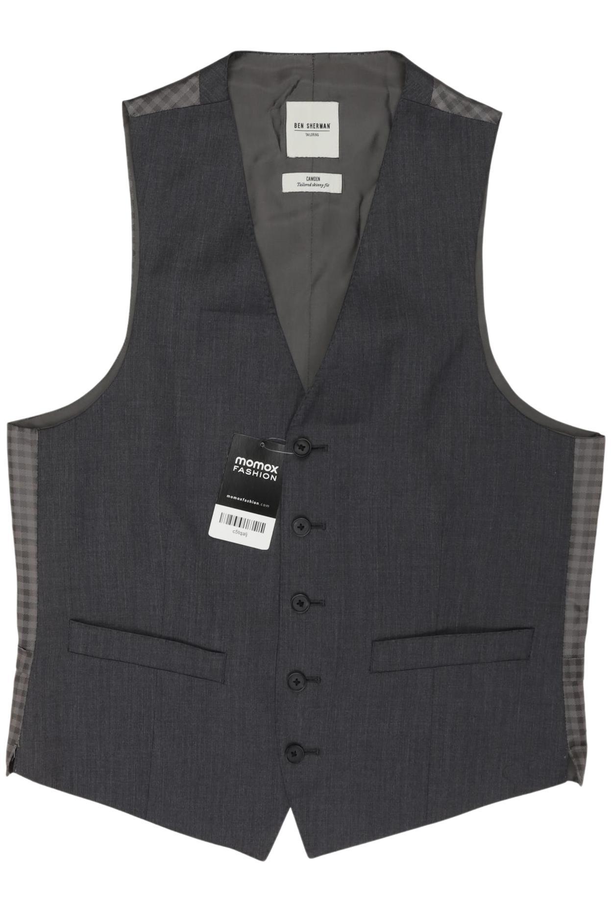 Thumbnail - Ben Sherman Herren Weste, grau, Gr. 48