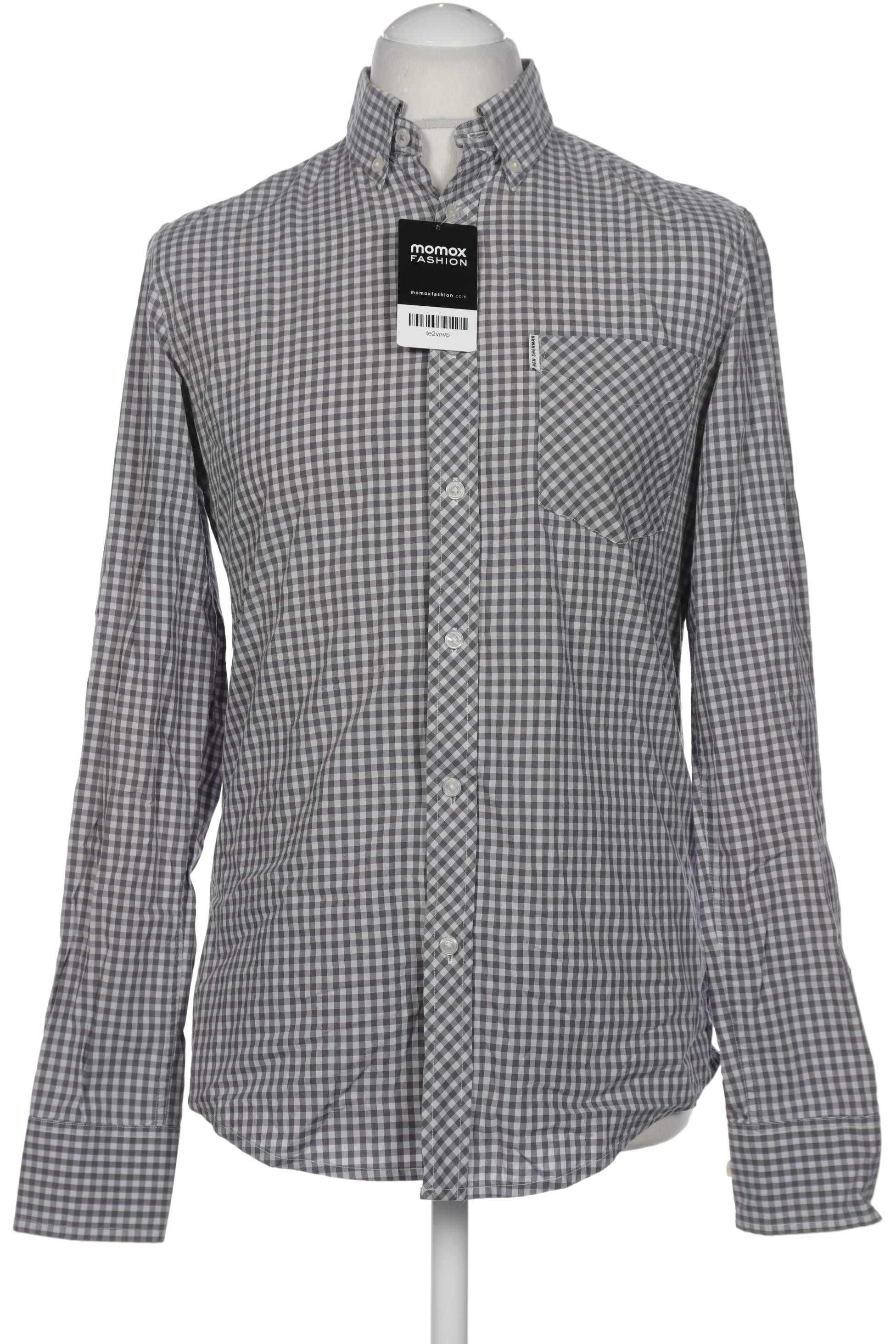 

Ben Sherman Herren Hemd, grau, Gr. 48