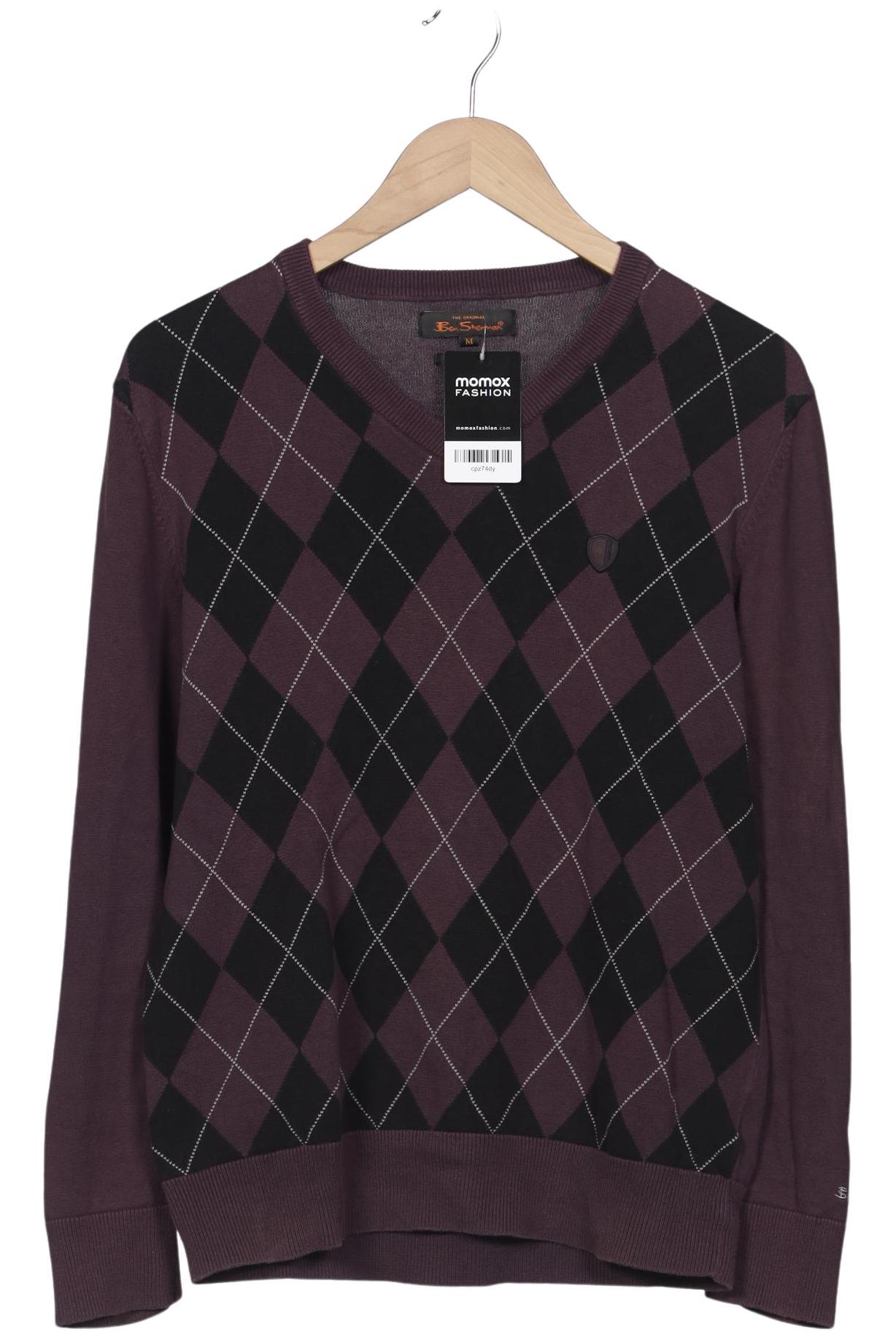 Thumbnail - Ben Sherman Herren Pullover, flieder, Gr. 48