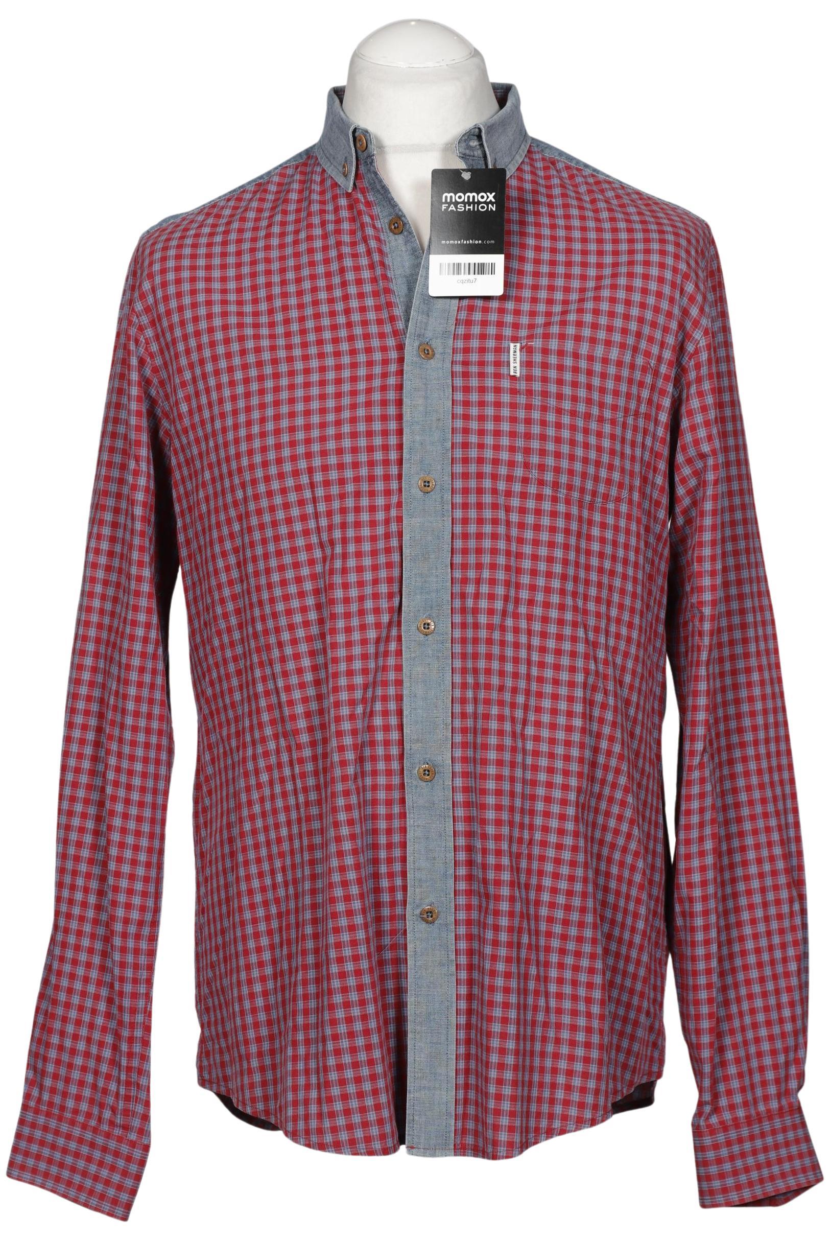 

Ben Sherman Herren Hemd, rot, Gr. 52