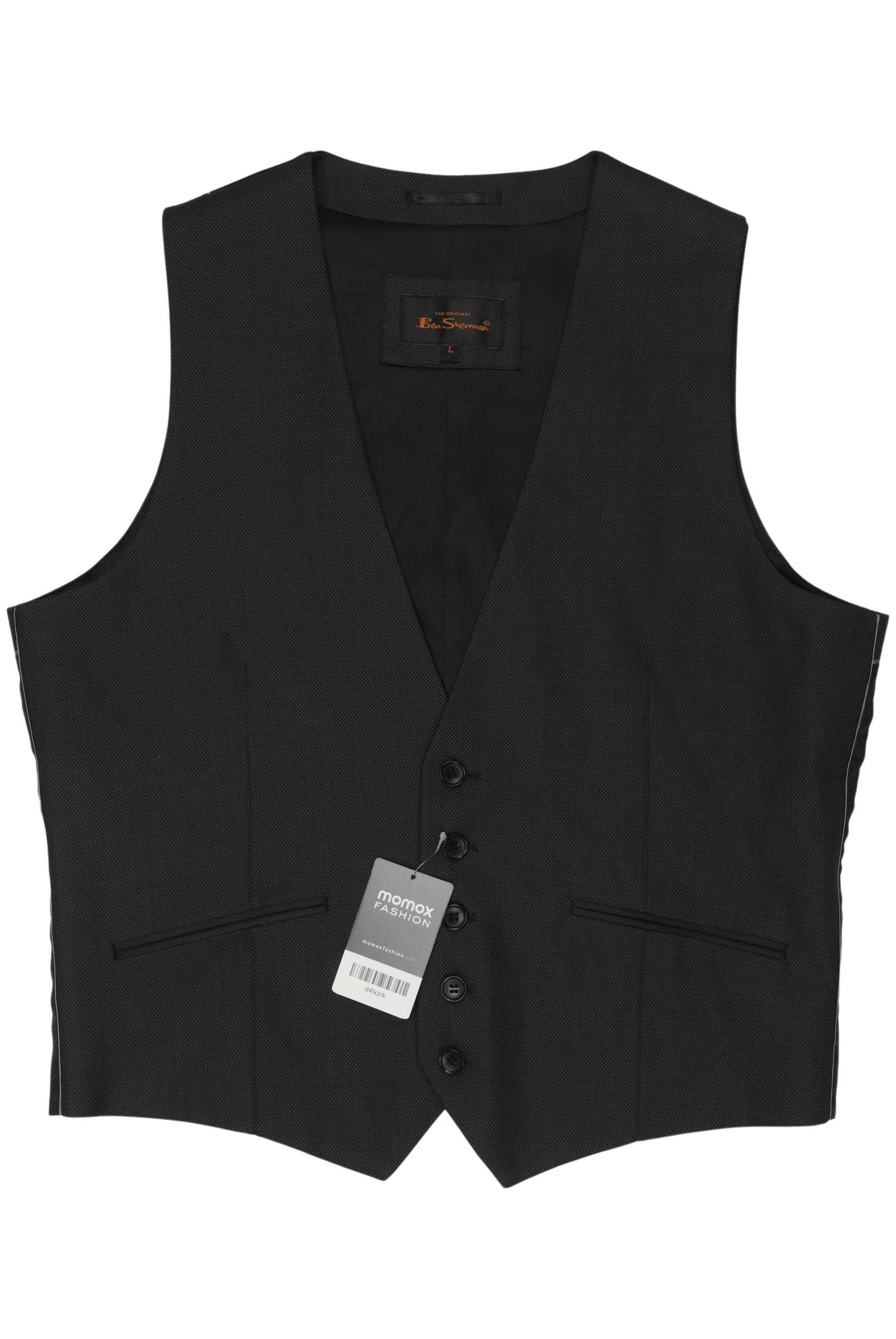 

Ben Sherman Herren Weste, schwarz, Gr. 52