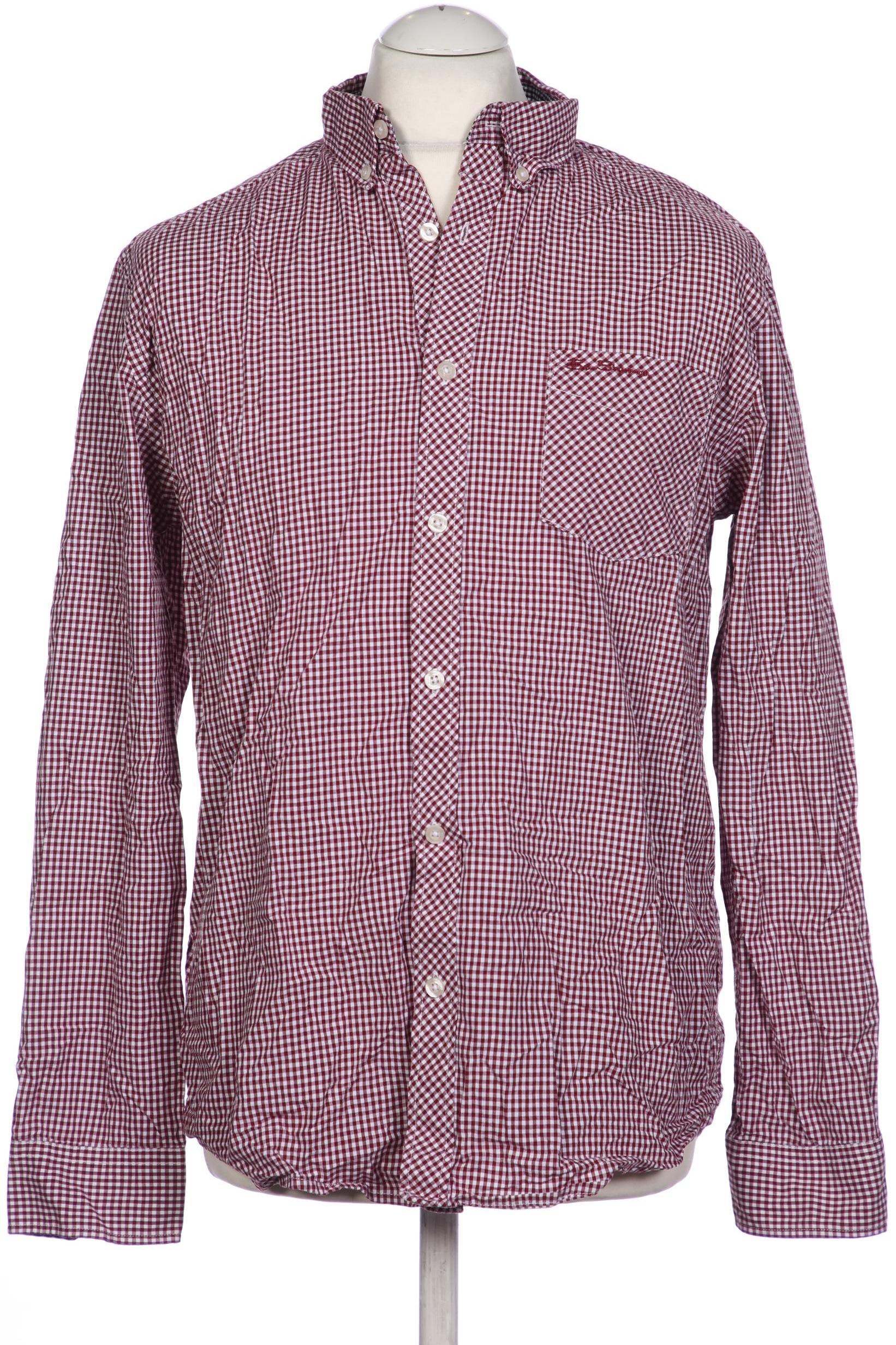 

Ben Sherman Herren Hemd, bordeaux